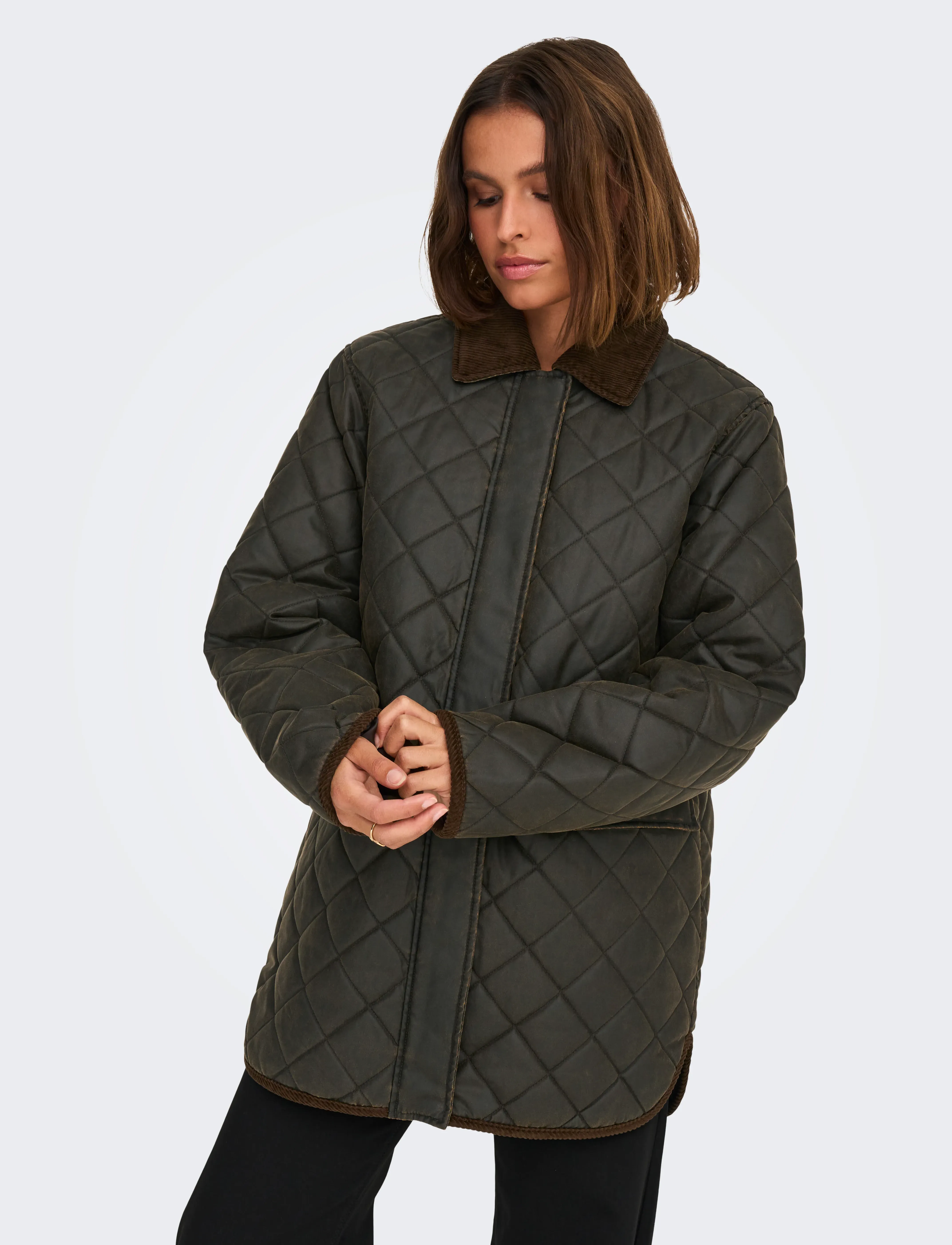 ONLY - ONLMOUNTAIN QUILTED JACKET CC OTW - outerwear - peat - 5