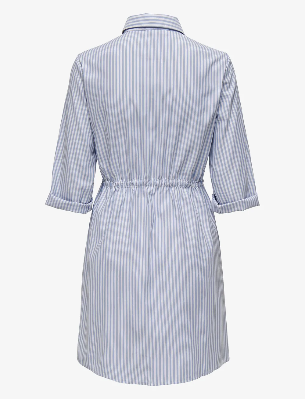 ONLY - ONLSARAH LS SHIRT DRESS WVN - skjortklänningar - bright white - 2