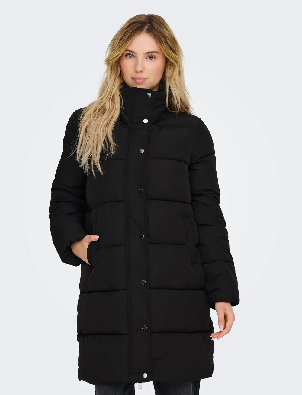 ONLY - ONLNEWCOOL PUFFER COAT CC OTW - daunenmantel - black - 0