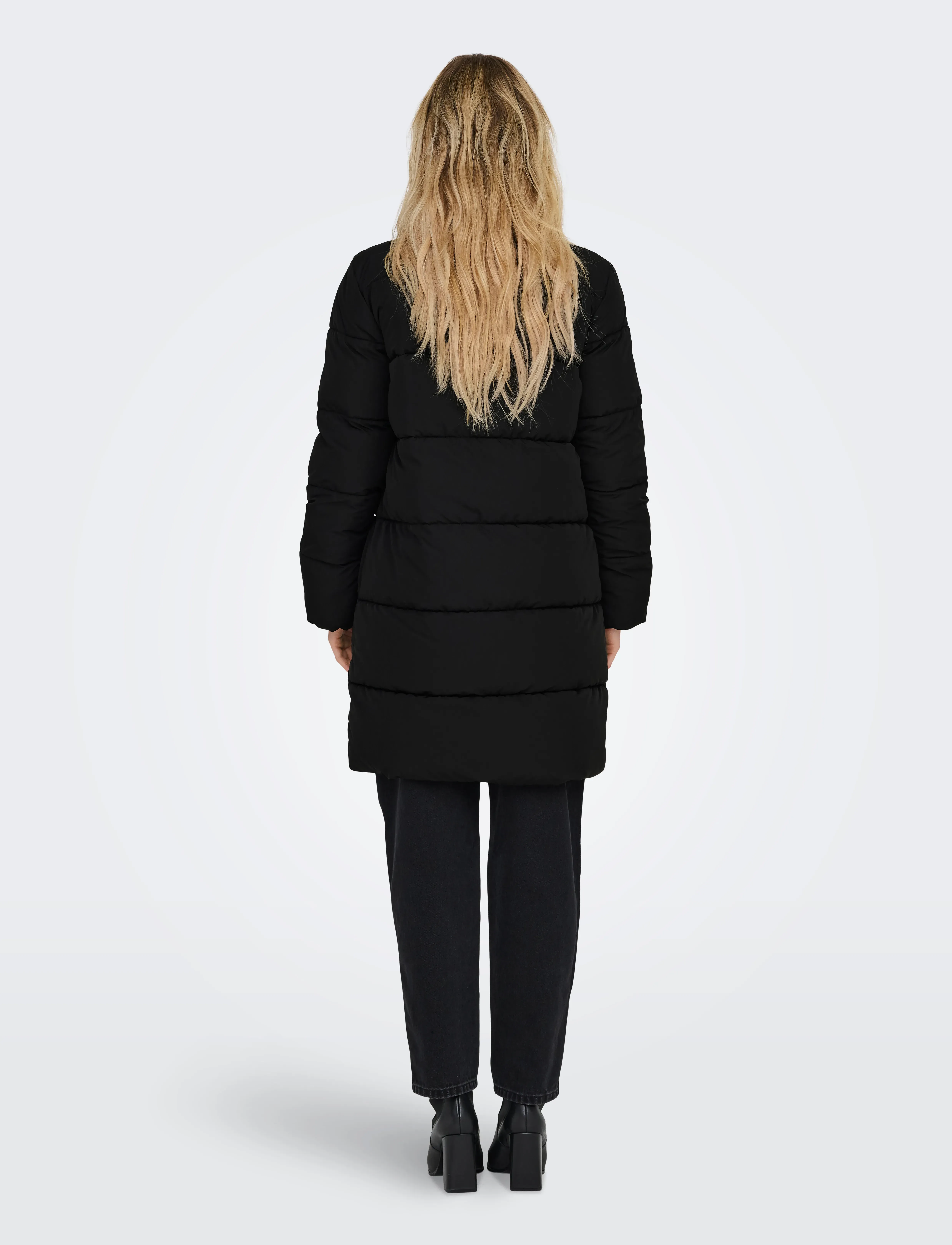 ONLY - ONLNEWCOOL PUFFER COAT CC OTW - dunjakker - black - 3