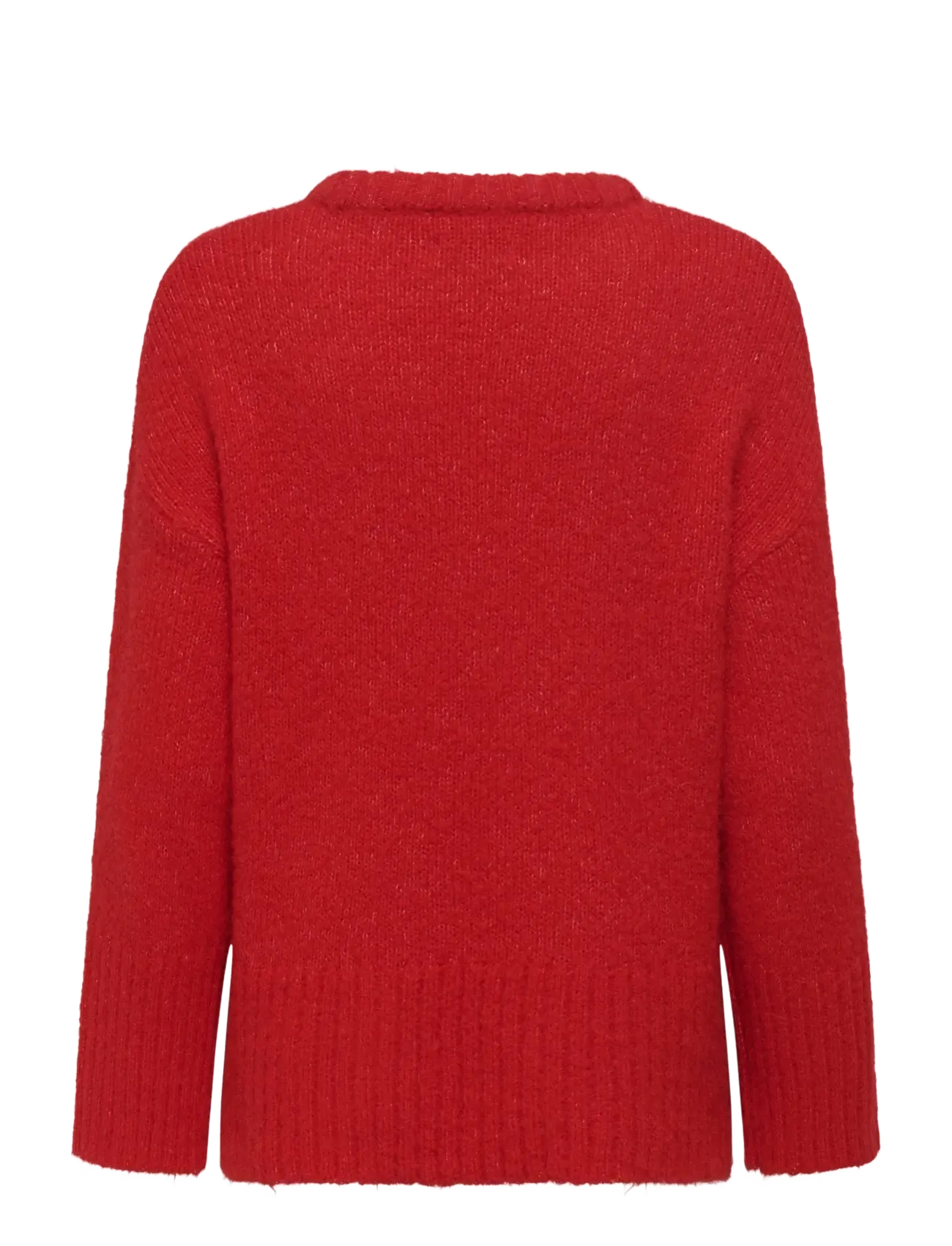 ONLY - ONLMAGGIE LIFE LS LOOSE O-NECK CC KNT - pullover - salsa - 1
