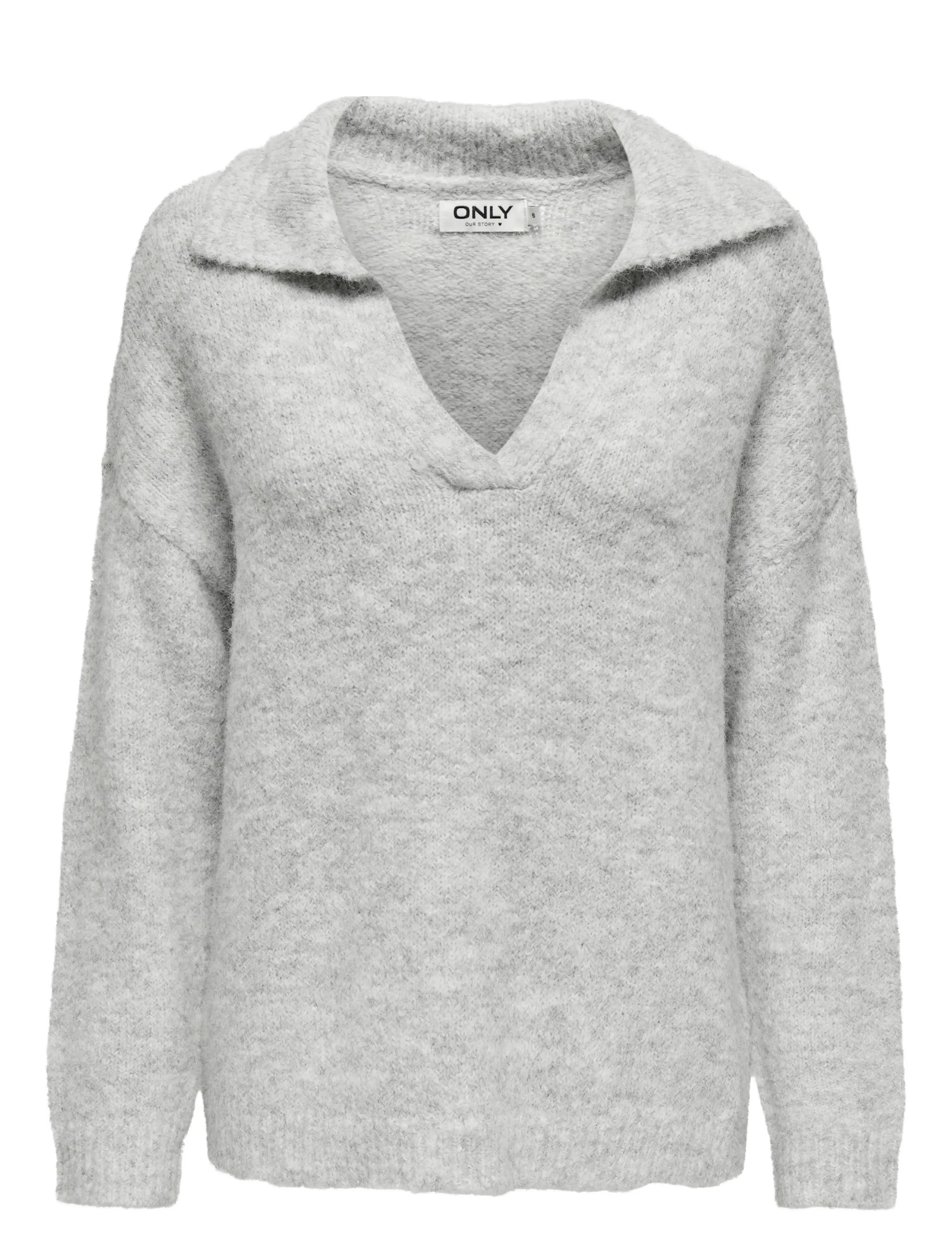 LIGHT GREY MELANGE