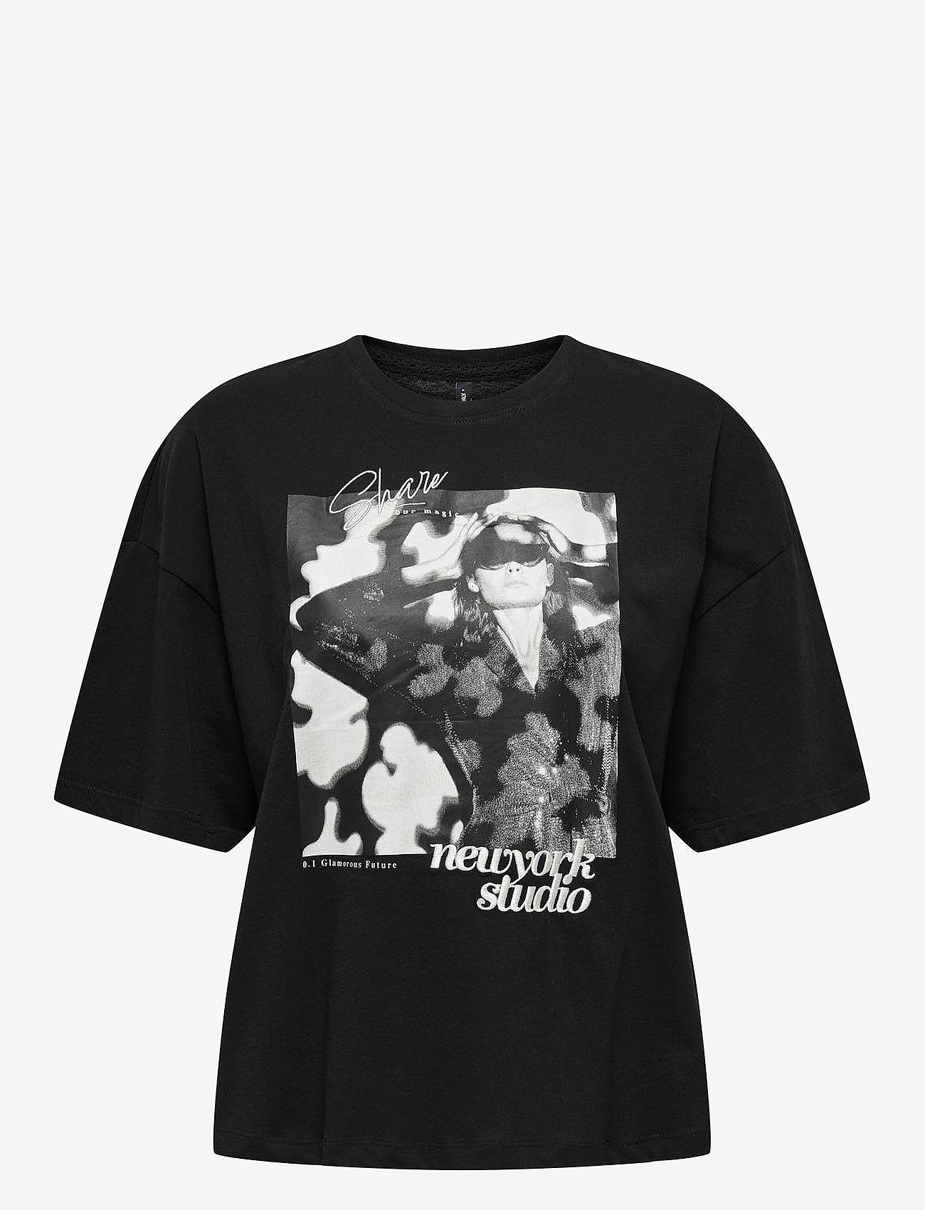 ONLY - ONLASTA LIFE S/S COOL TOP BOX JRS - black - 1