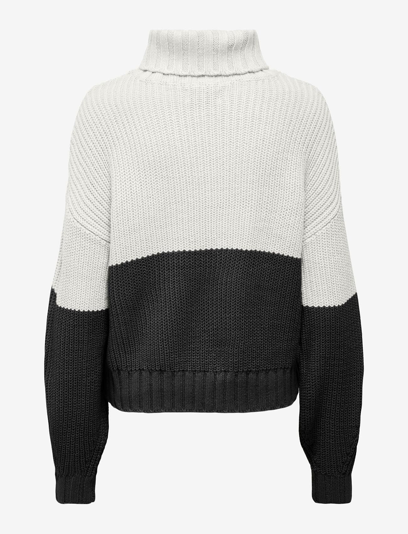 ONLY - ONLBIBBA LS ROLLNECK CC KNT - sügisesed riided - cloud dancer - 1