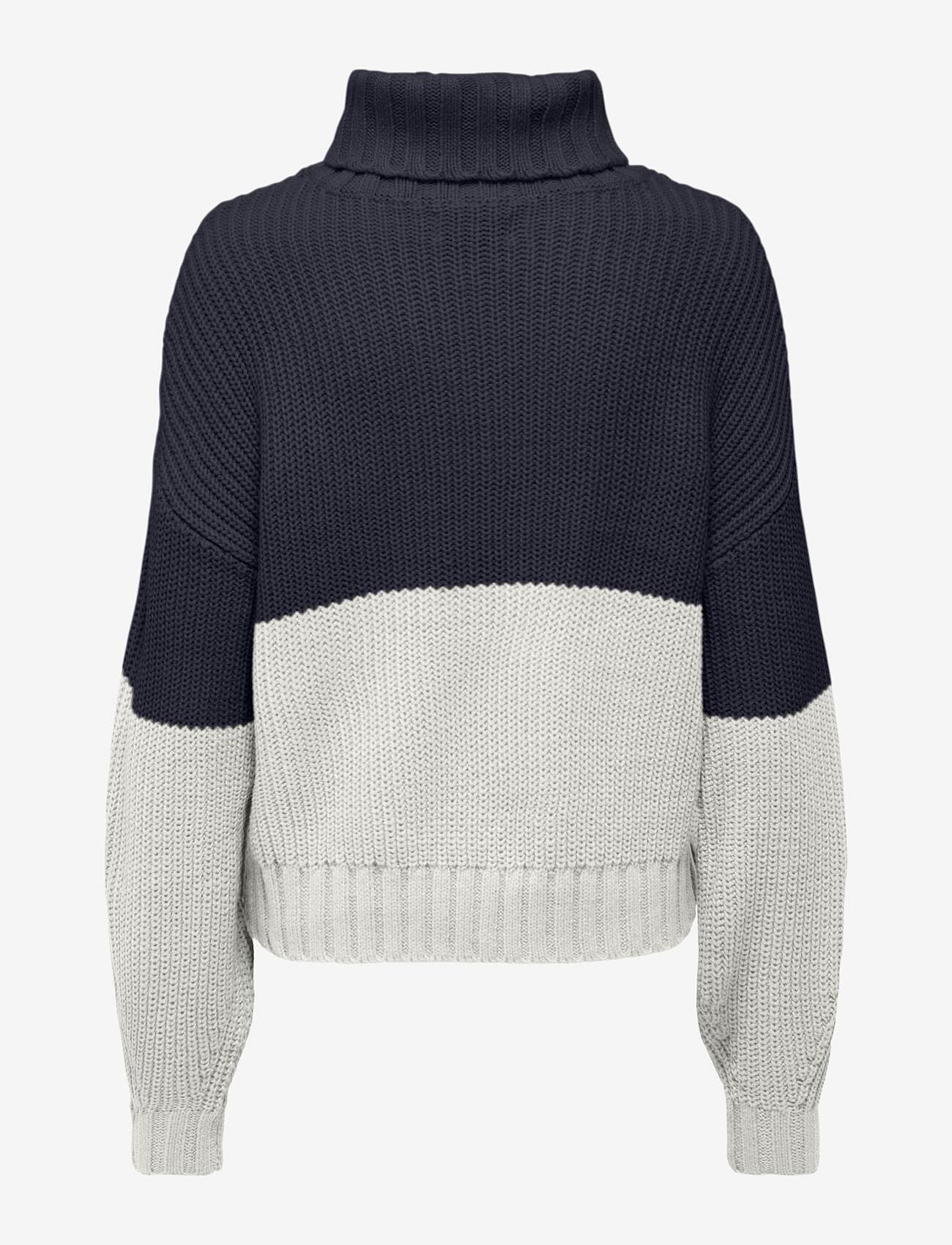 ONLY - ONLBIBBA LS ROLLNECK CC KNT - herbstliche kleidung - night sky - 1