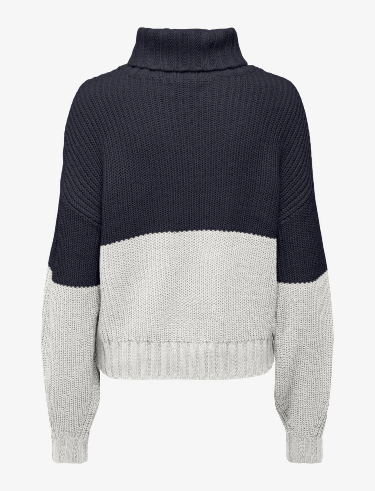 ONLY - ONLBIBBA LS ROLLNECK CC KNT - turtleneck - night sky - 1
