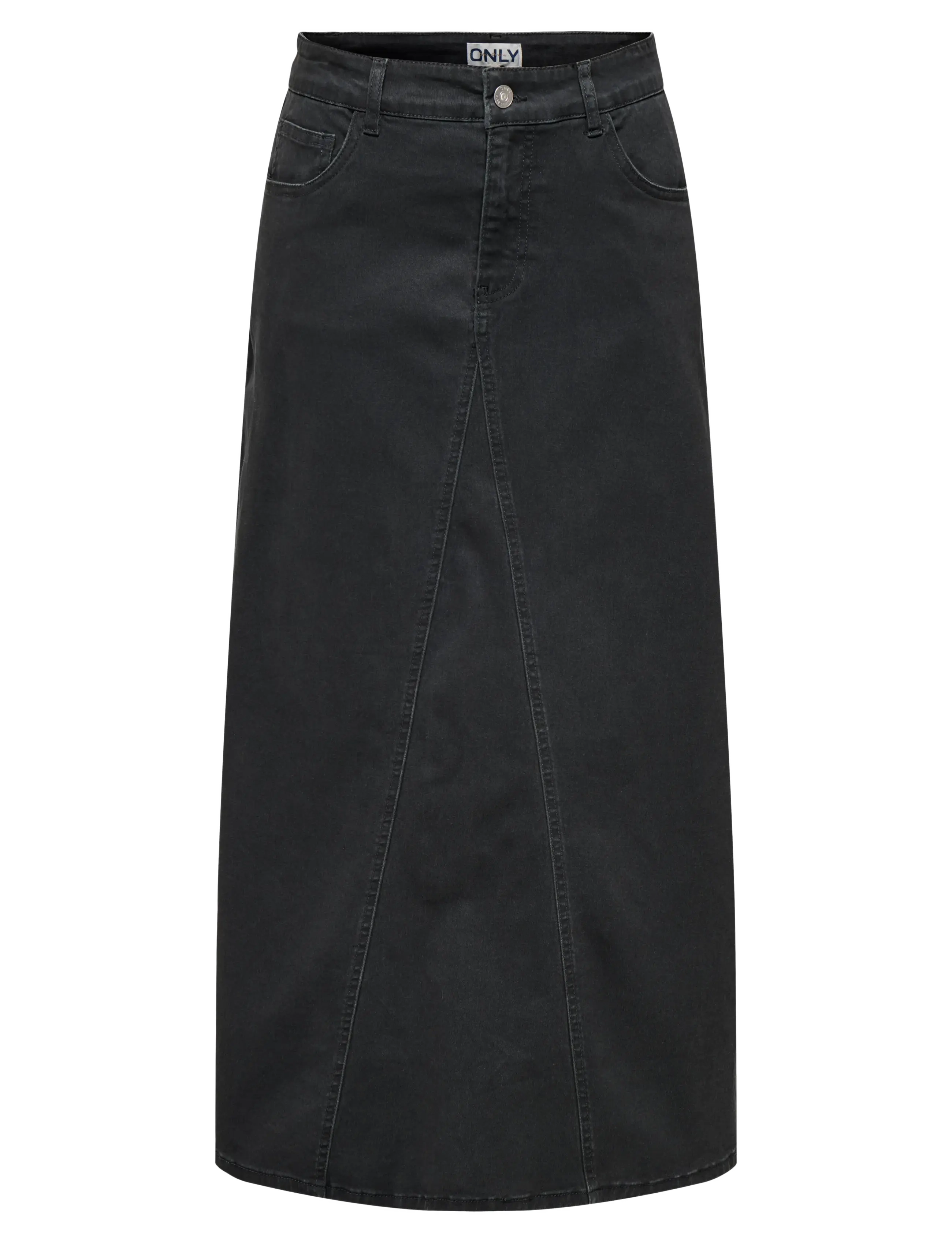 ONLY ONLLOLA HW LONG LOOSE SKIRT CC PNT - Röcke - PHANTOM / black