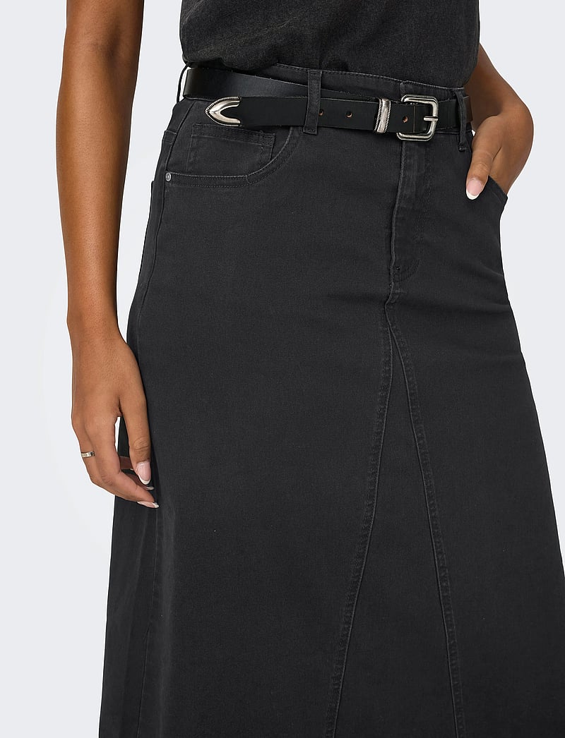 ONLY - ONLLOLA HW LONG LOOSE SKIRT CC PNT - maxikjolar - phantom - 5