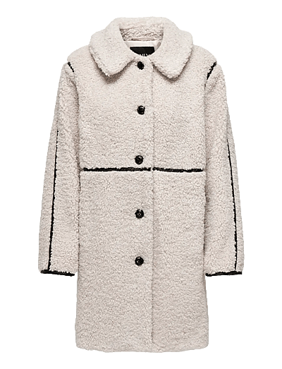 Parka noire fourrée esprit duffle coat I.Code Parka noire fourrée esprit duffle coat I.Code