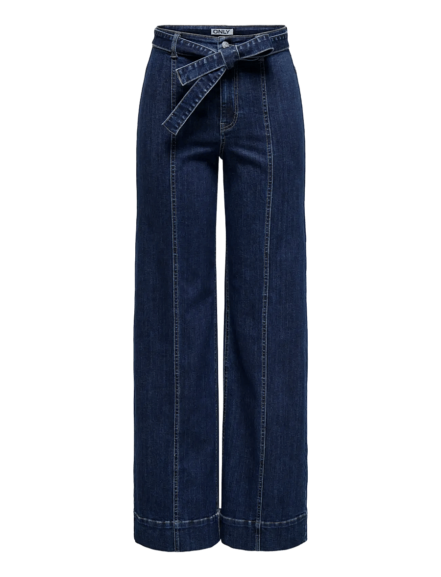 ONLY - ONLMADISON BLUSH HW WIDE BELT DNM BJ583 - dark blue denim - 1