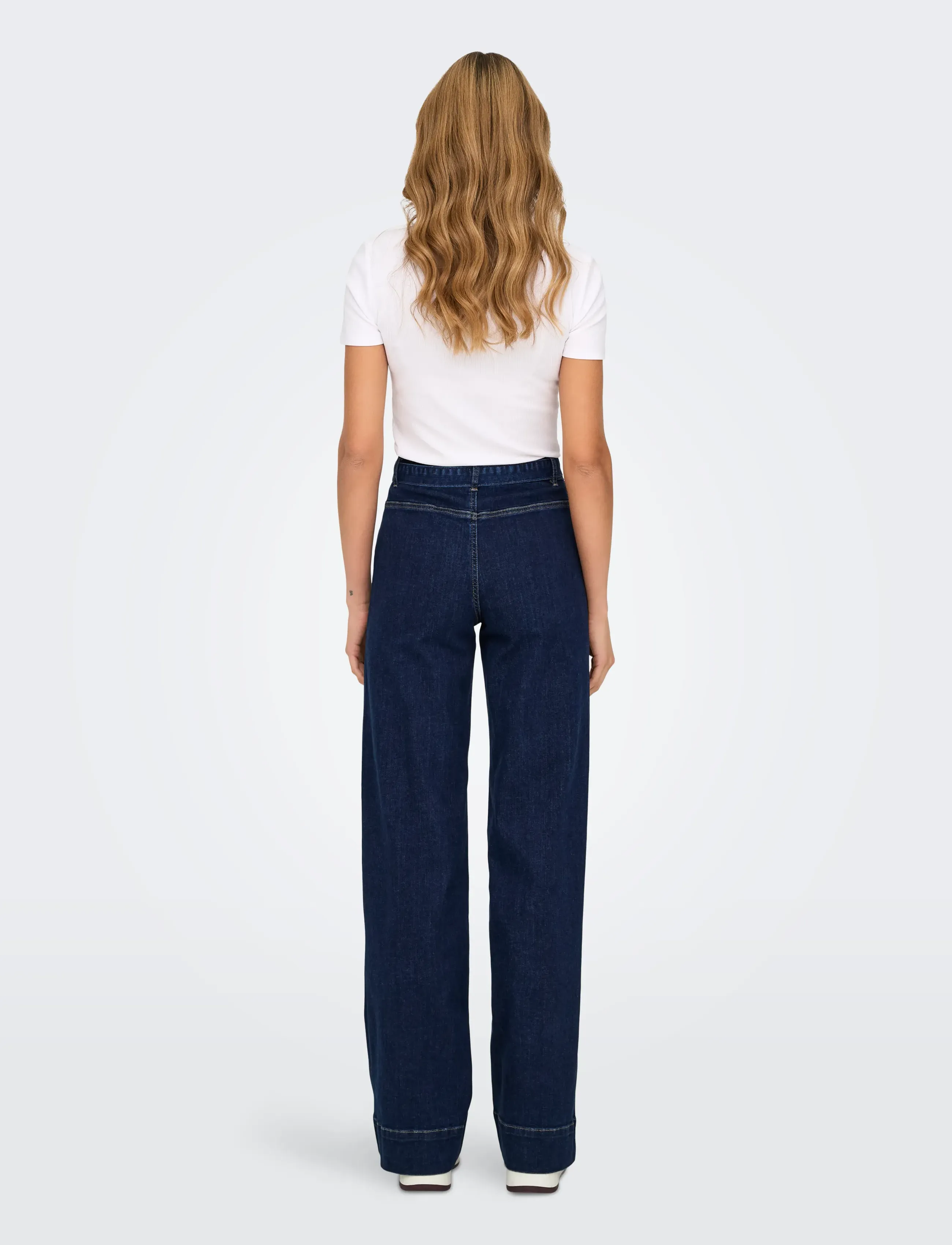 ONLY - ONLMADISON BLUSH HW WIDE BELT DNM BJ583 - dark blue denim - 3