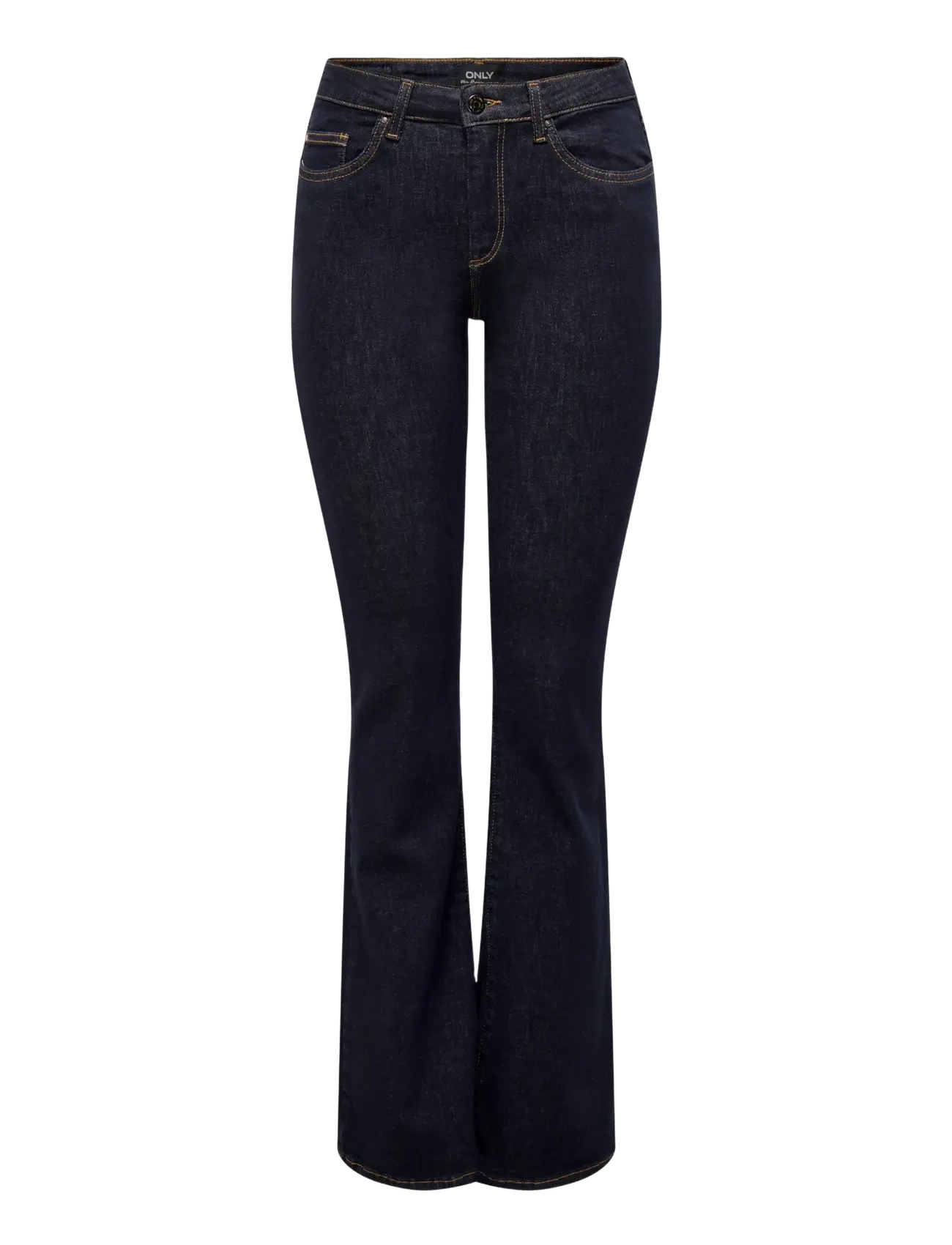 ONLY ONLBLUSH MID FL STAYBLUE DNM REA023NOOS - Teksad - DARK BLUE DENIM / navy