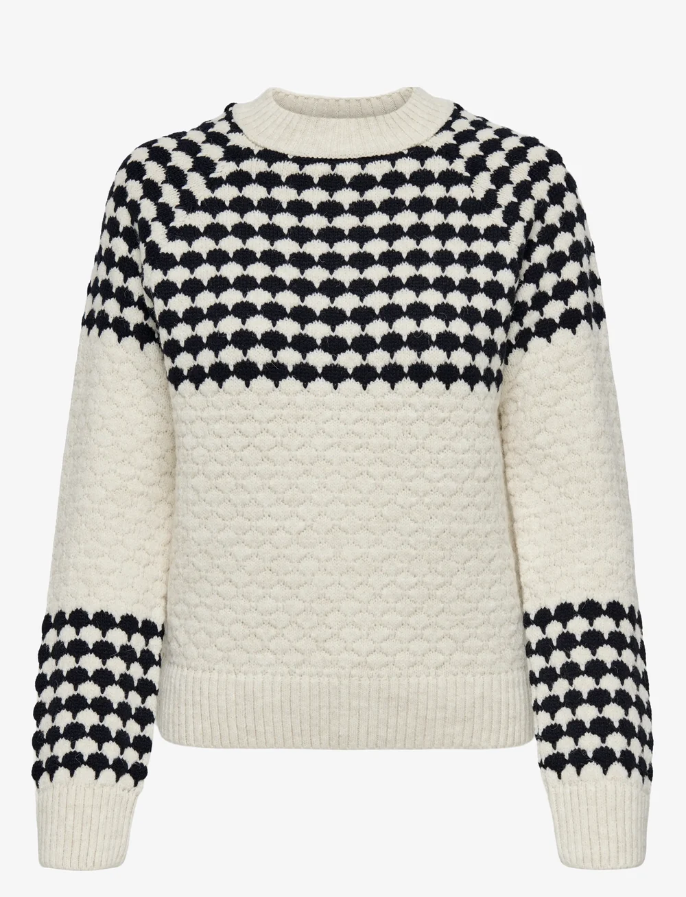 ONLY - ONLCANADA LS PULLOVER CC KNT - sviitrid - whitecap gray - 1