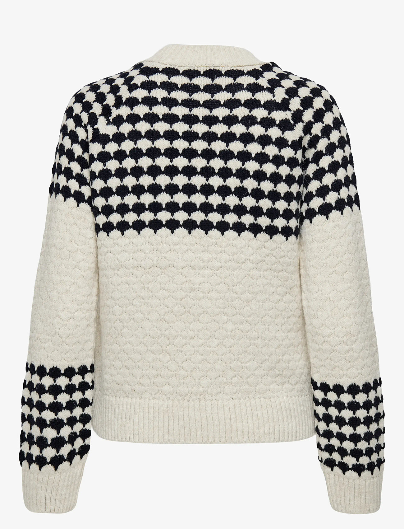 ONLY - ONLCANADA LS PULLOVER CC KNT - herbstliche kleidung - whitecap gray - 1