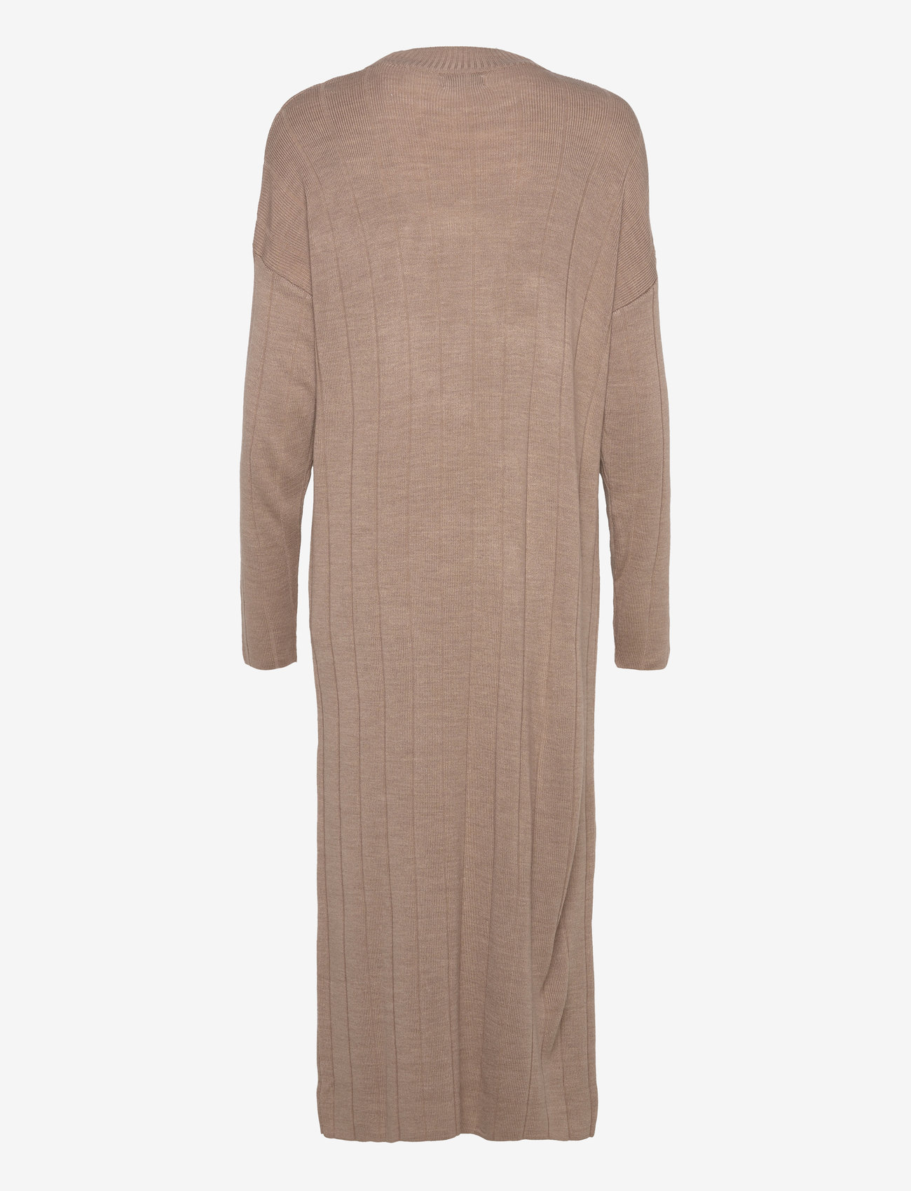 ONLY - ONLTESS LS HIGHNECK MIDI DRESS KNT - neulemekot - malt ball - 1