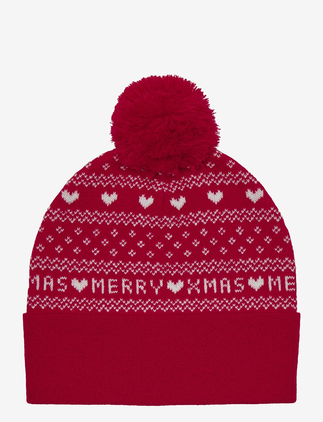 ONLY - ONLVIVIENNE XMAS BEANIE ACC - christmas sweaters - high risk red - 0