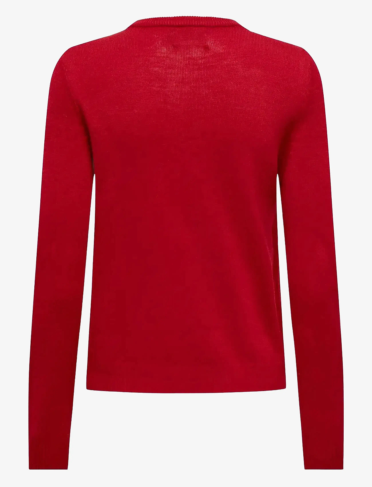 ONLY - ONLXMAS LS O-NECK MIX DETAIL BOX KNT - pullover - chili pepper - 1