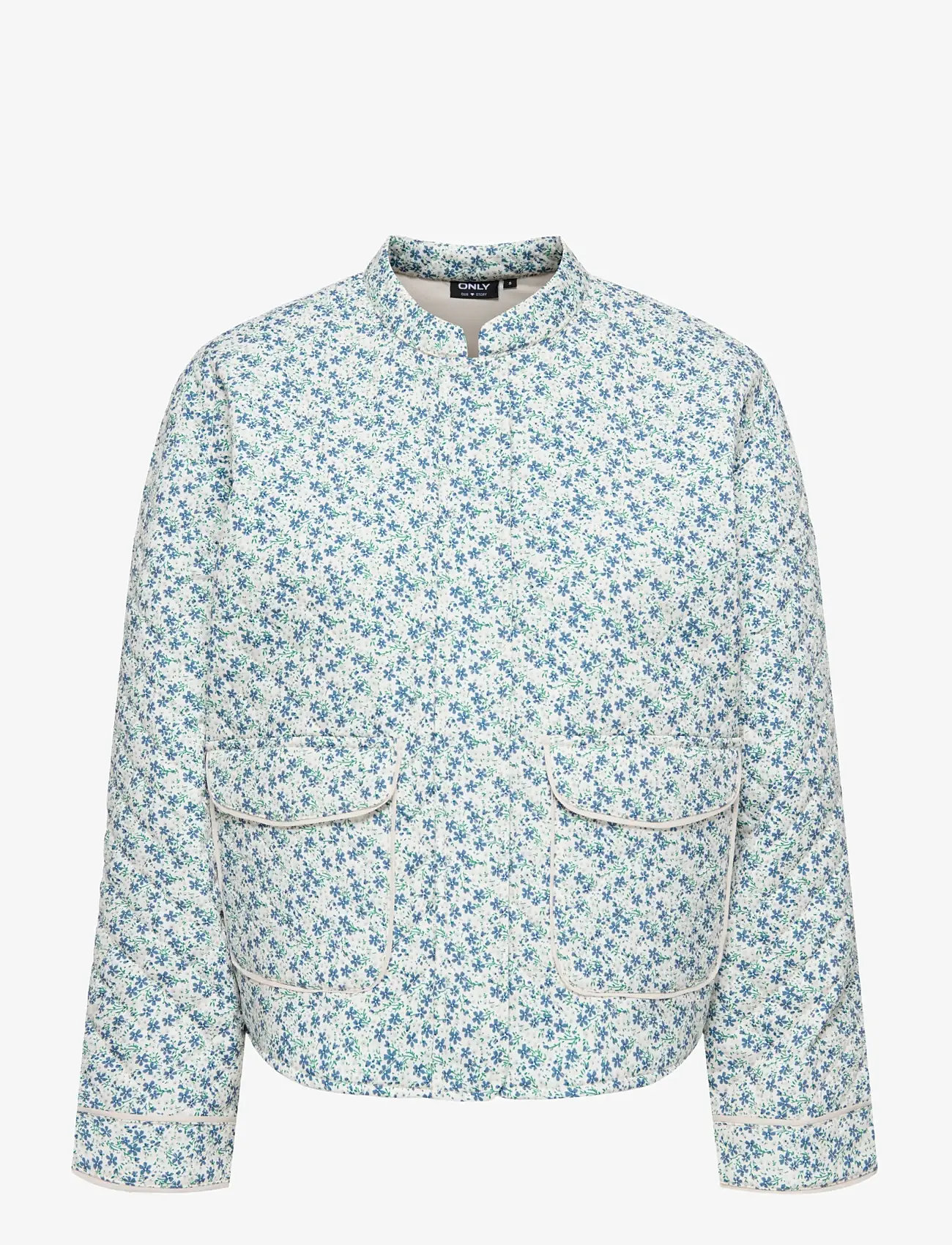 ONLY - ONLHALLIE QUILTED JACKET OTW NOOS - frühlingsjacken - cloud dancer - 1