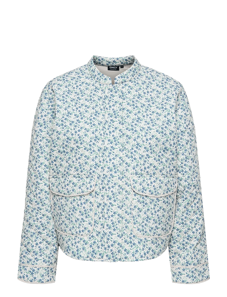 ONLY - ONLHALLIE QUILTED JACKET OTW NOOS - vinterjakker - cloud dancer - 1