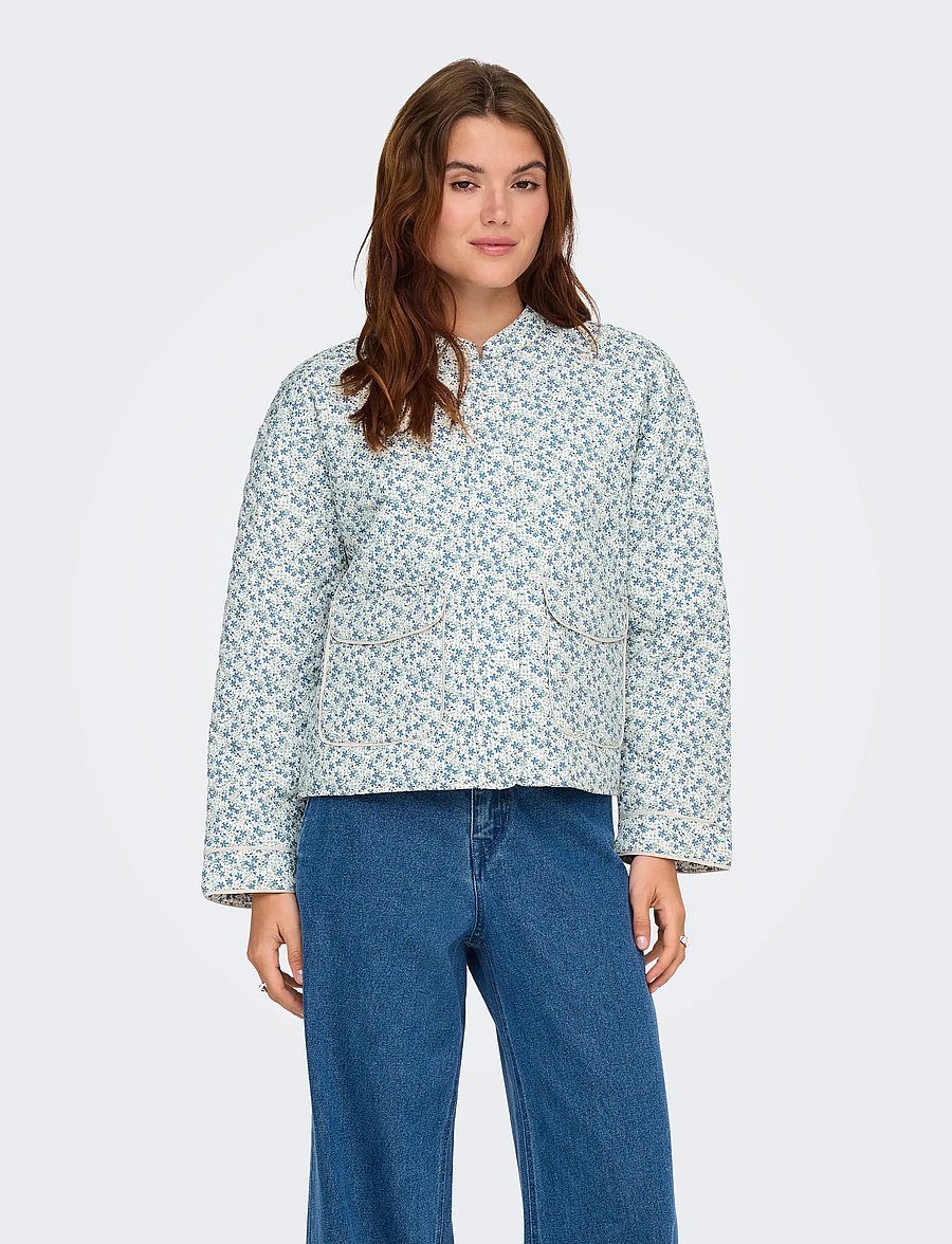 ONLY - ONLHALLIE QUILTED JACKET OTW NOOS - vinterjakker - cloud dancer - 0