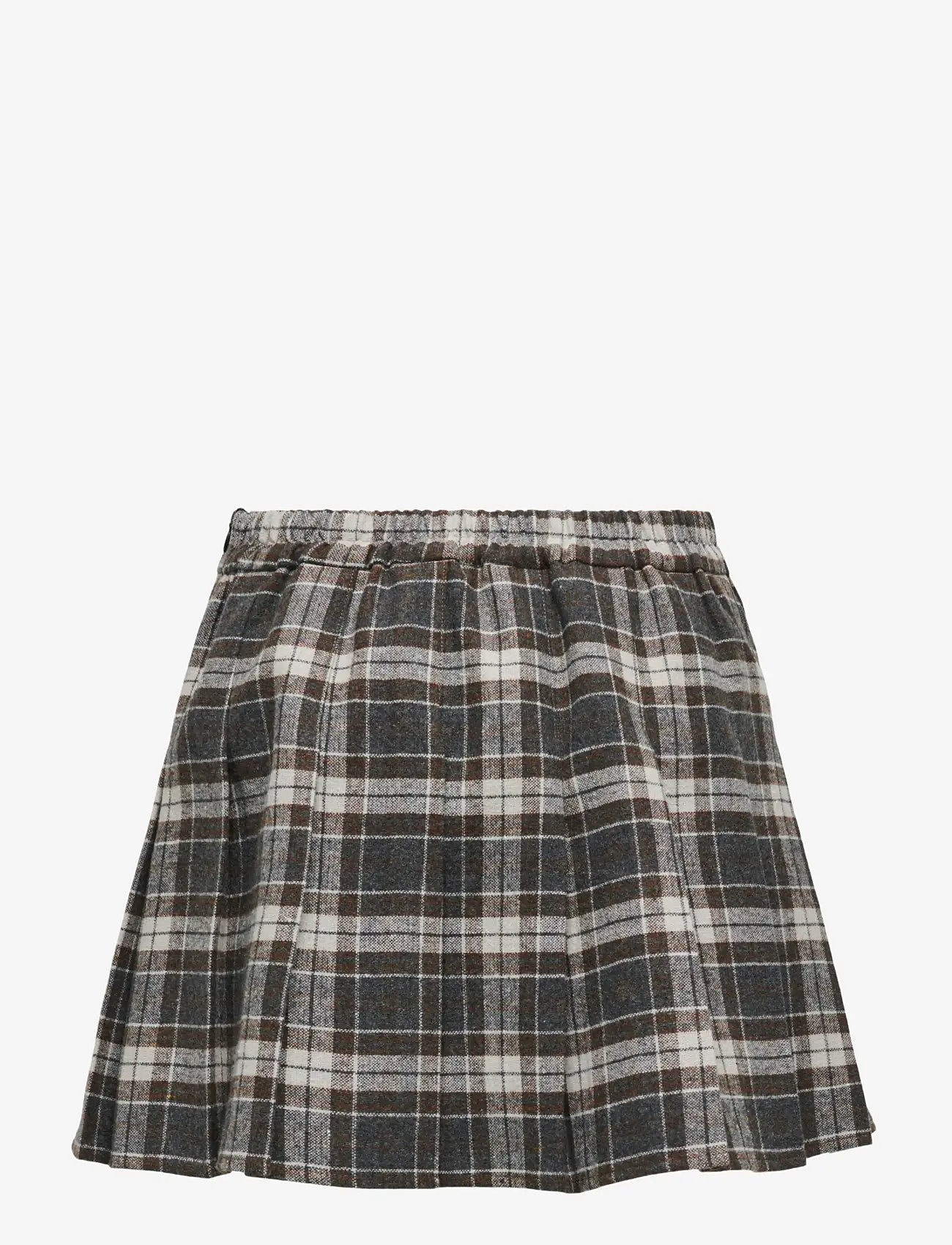 ONLY - ONLCHELSEA CHECK SKIRT PNT - faltenröcke - black - 1
