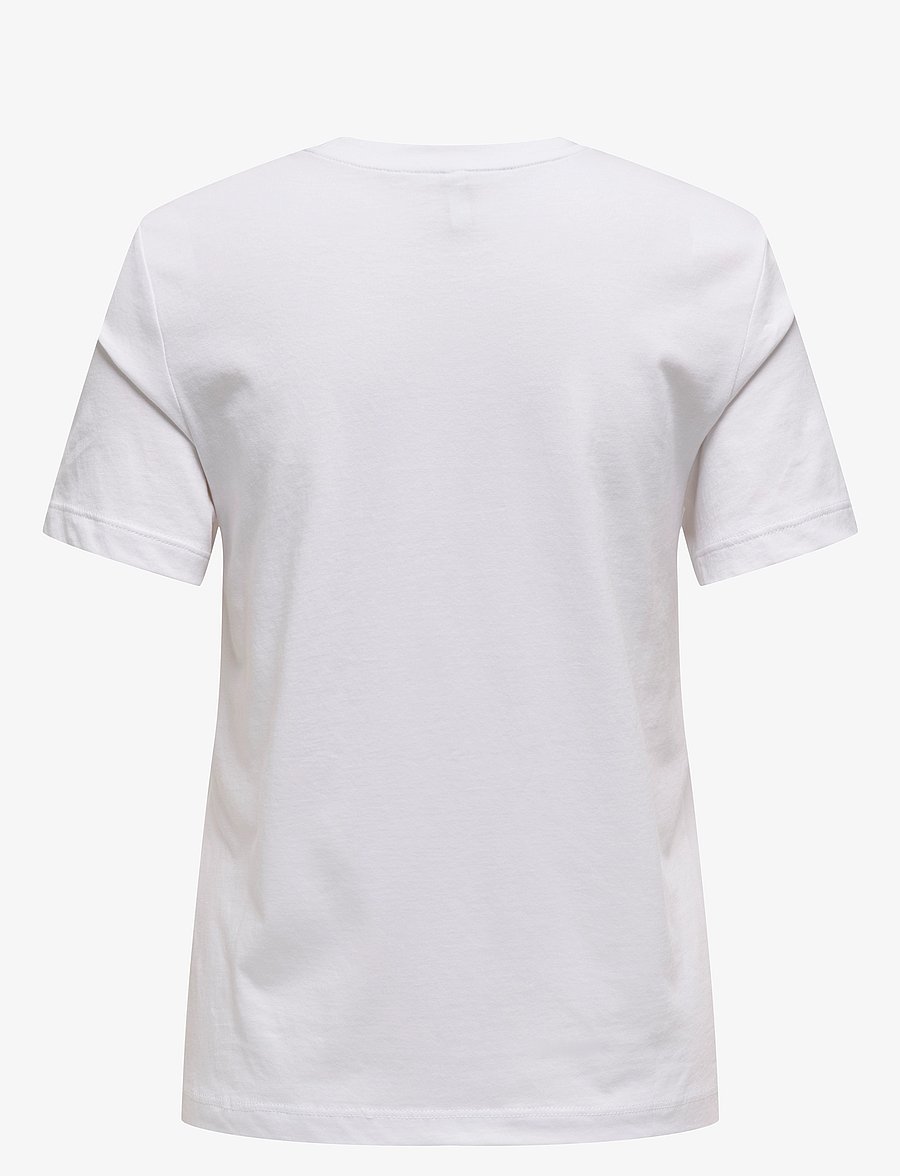ONLY - ONLEMMA REG S/S LADY TOP JRS - t-särgid - bright white - 1