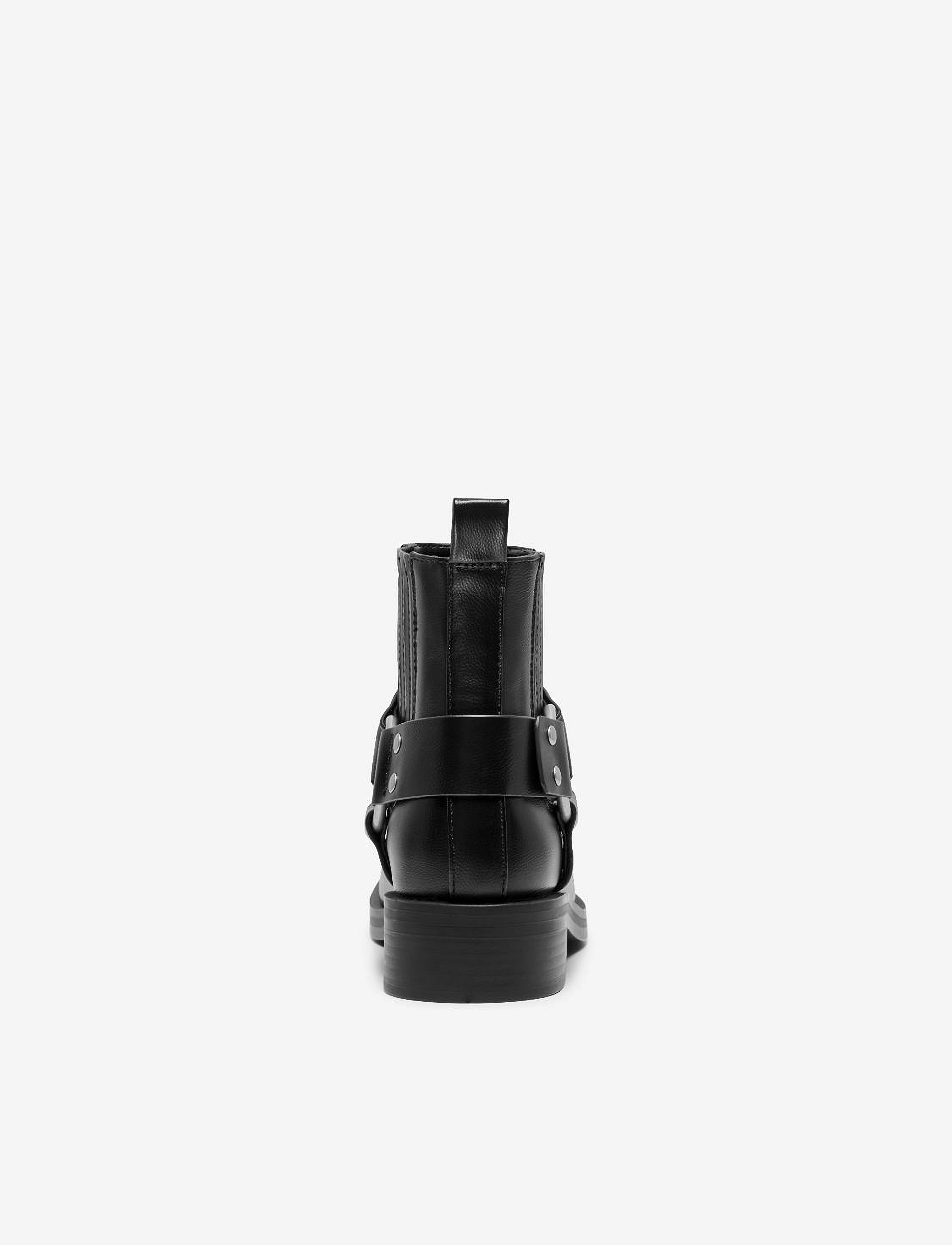 ONLY - ONLBAX-2 PU SHORT BIKER BOOT - black - 5