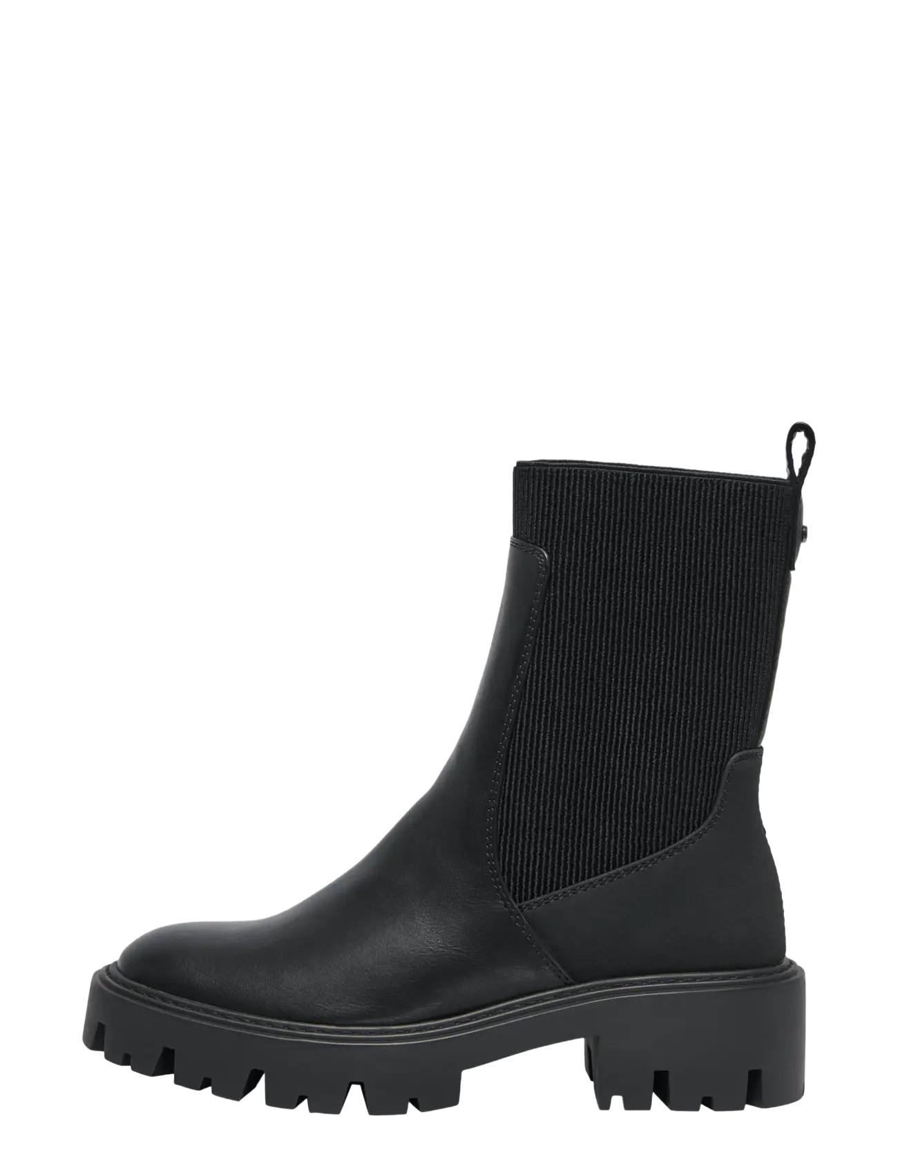 ONLY ONLBETTY-7 PU CHELSEA BOOT - Kollektioner - BLACK / black