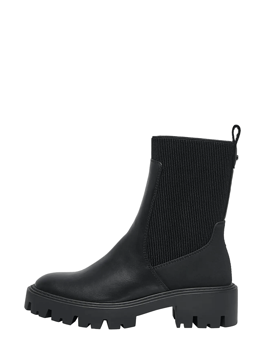 ONLY - ONLBETTY-7 PU CHELSEA BOOT - black - 0