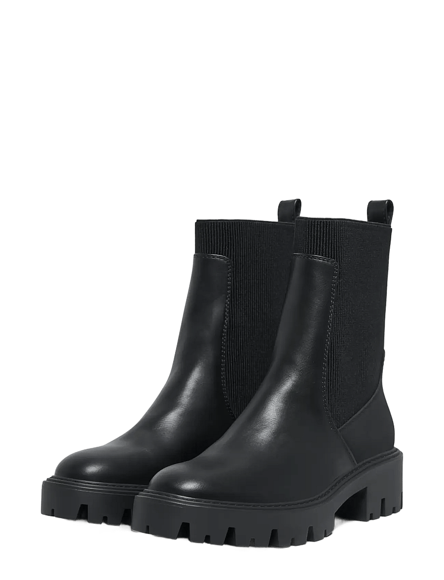 ONLY - ONLBETTY-7 PU CHELSEA BOOT - black - 2