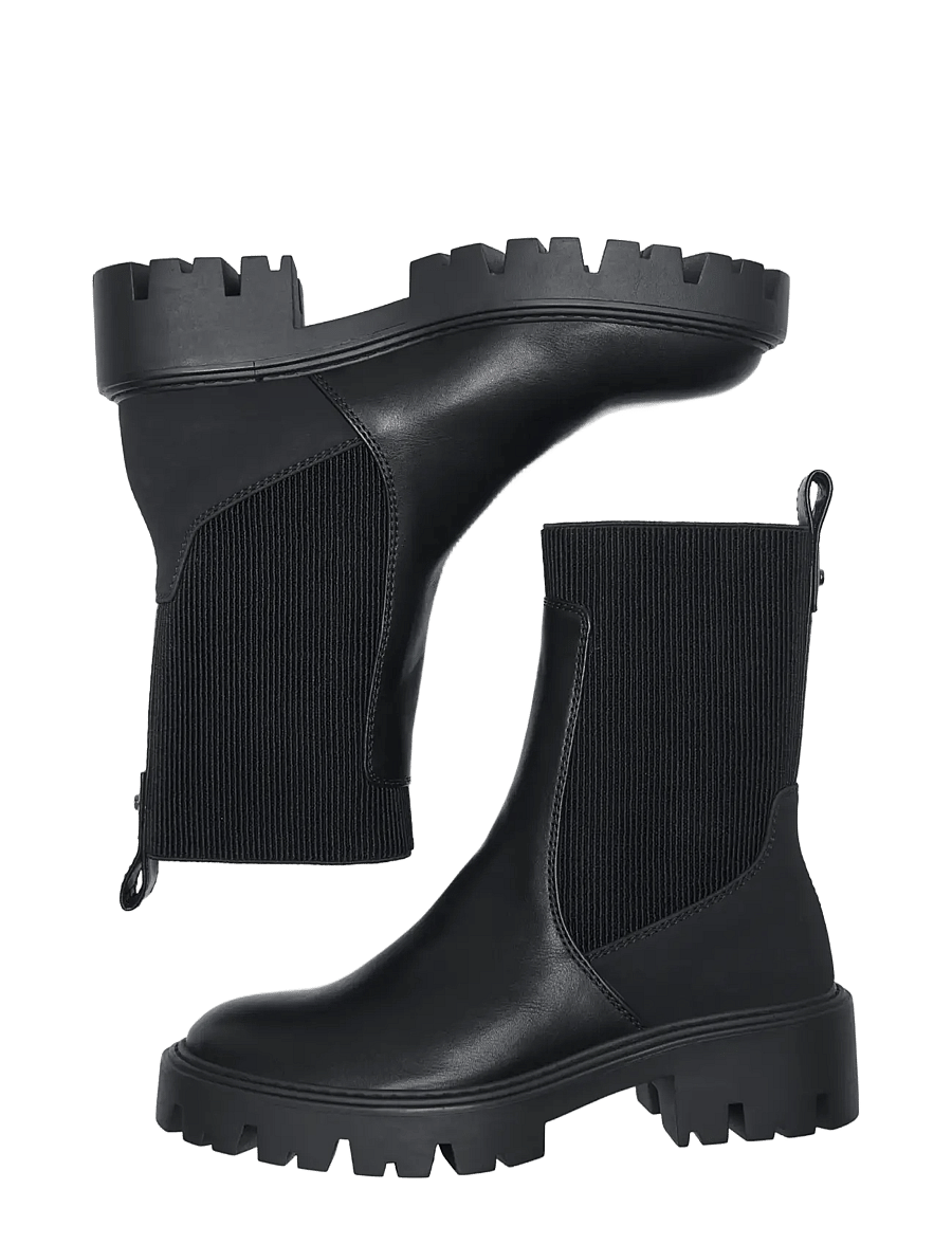 ONLY - ONLBETTY-7 PU CHELSEA BOOT - black - 3