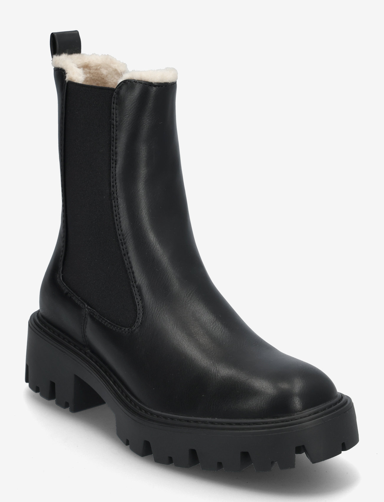 ONLY - ONLBETTY-9 PU WARM LINED BOOT - black - 0