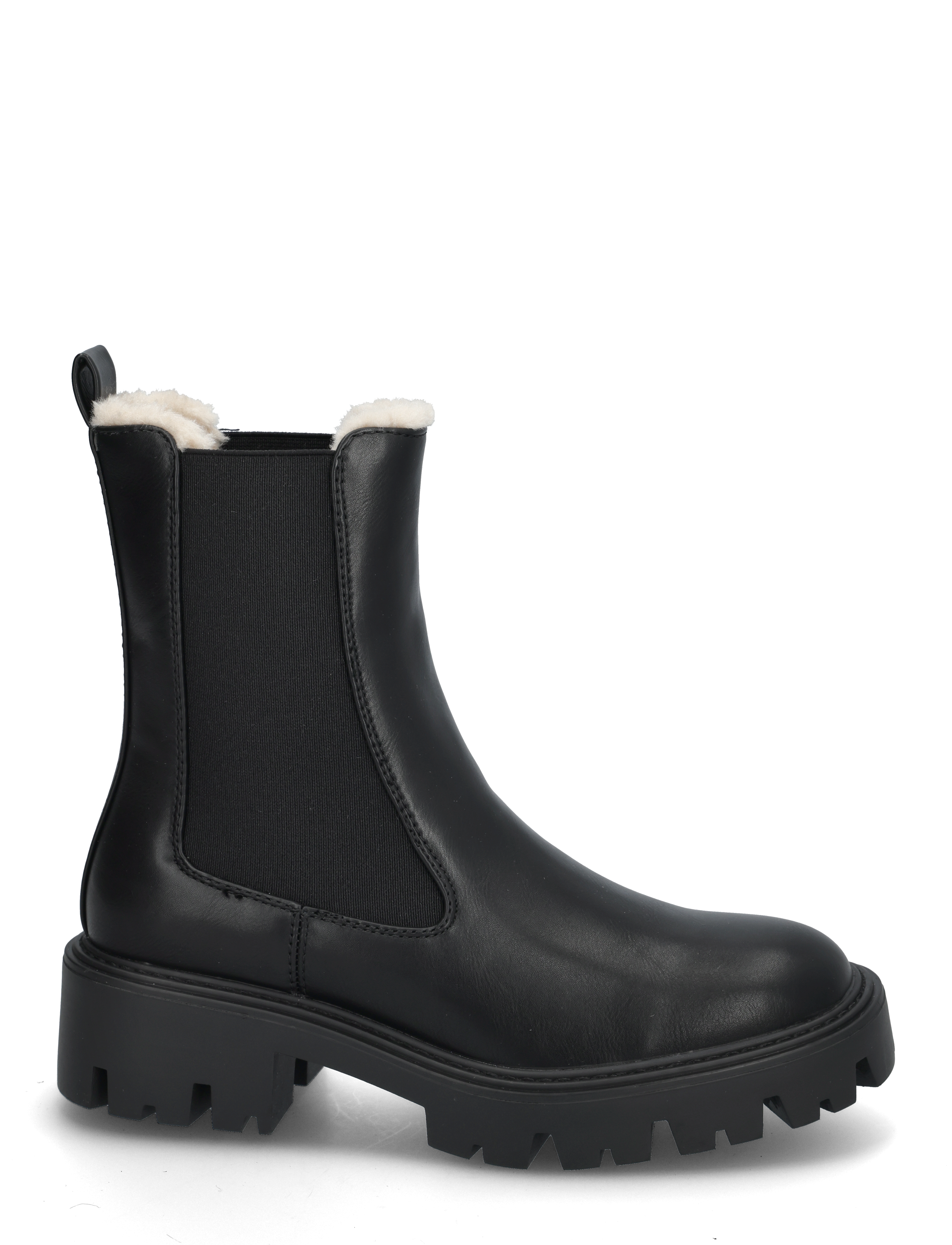 ONLY - ONLBETTY-9 PU WARM LINED BOOT - black - 1