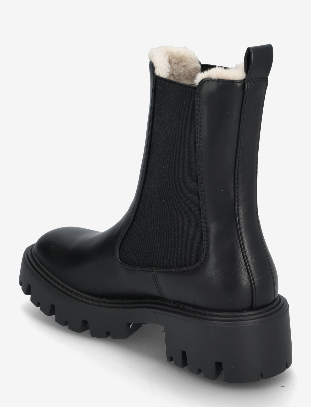 ONLY - ONLBETTY-9 PU WARM LINED BOOT - black - 2