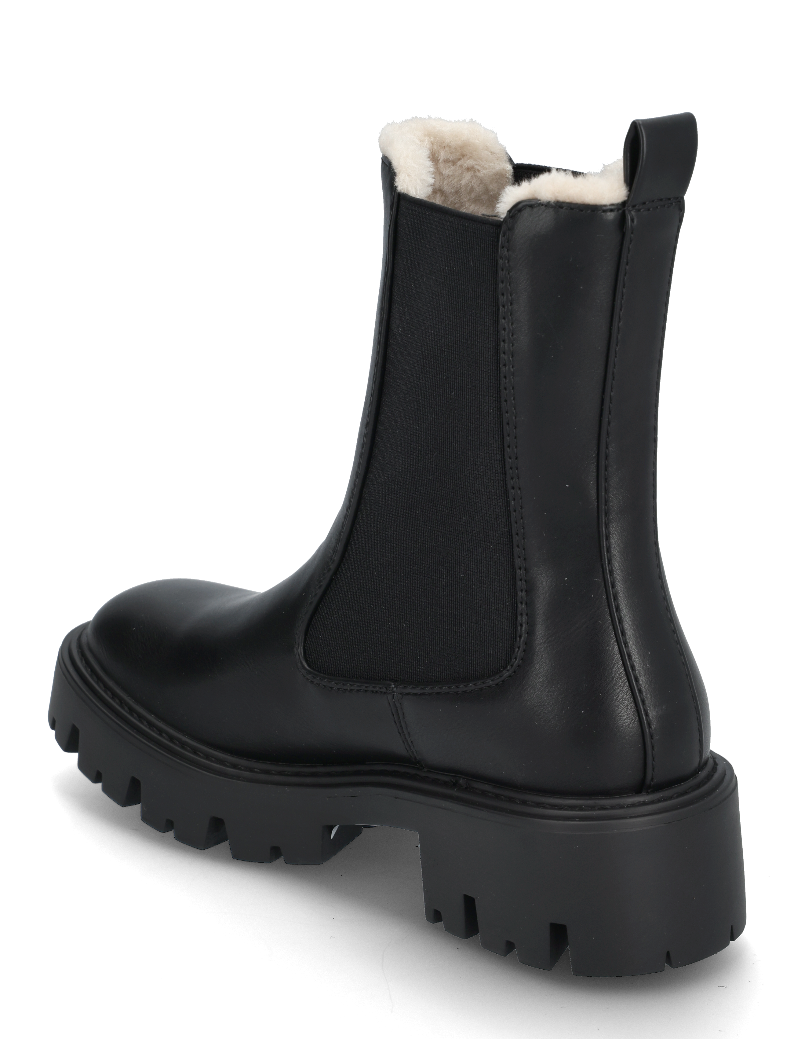 ONLY - ONLBETTY-9 PU WARM LINED BOOT - black - 2