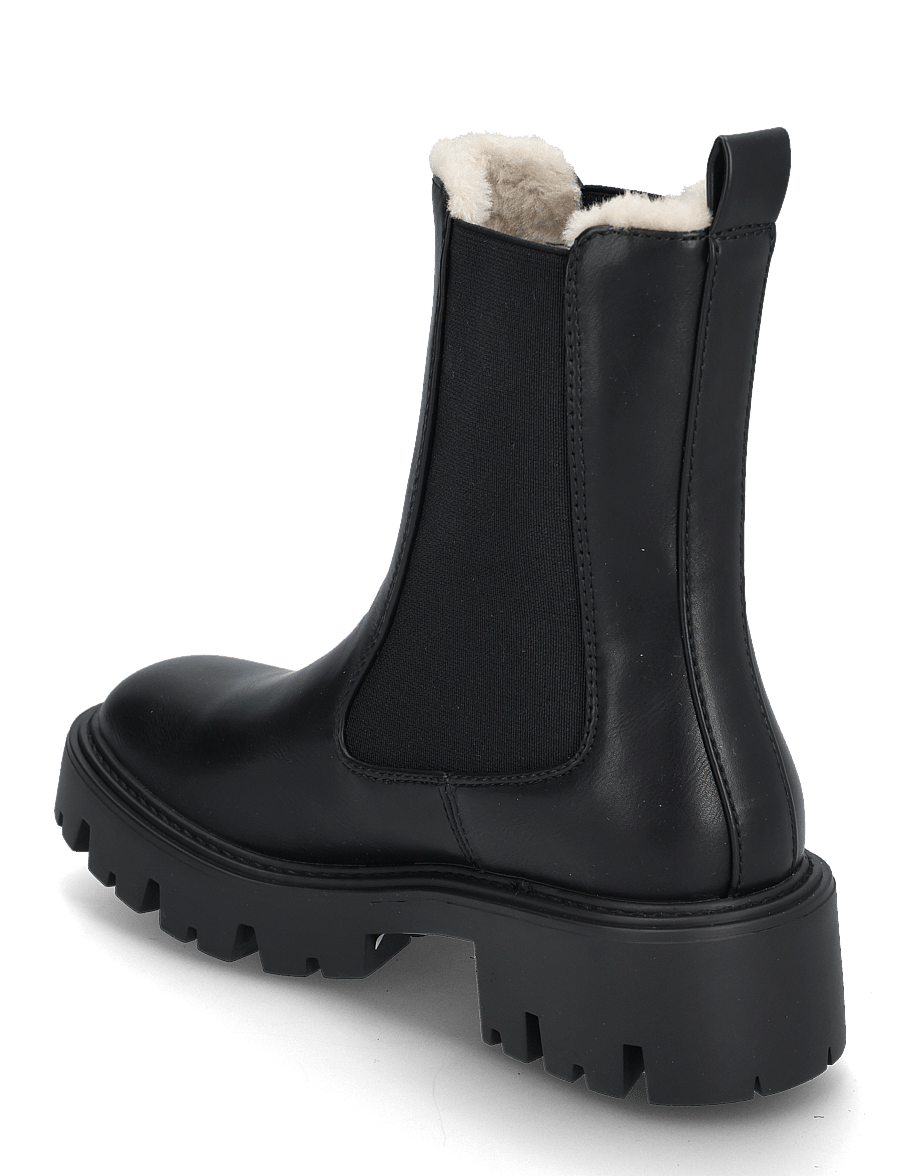 ONLY - ONLBETTY-9 PU WARM LINED BOOT - chelsea boots - black - 2