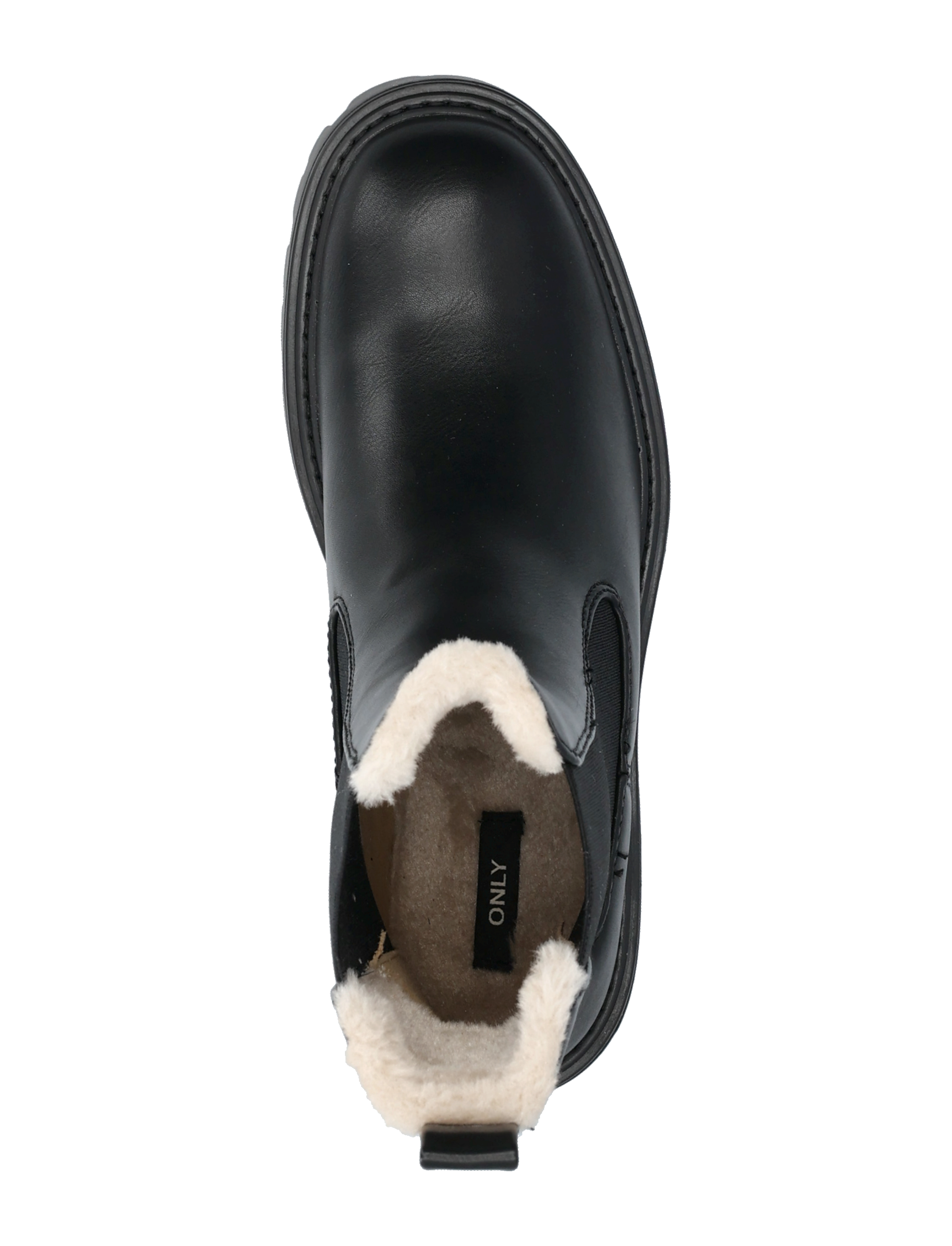 ONLY - ONLBETTY-9 PU WARM LINED BOOT - black - 3
