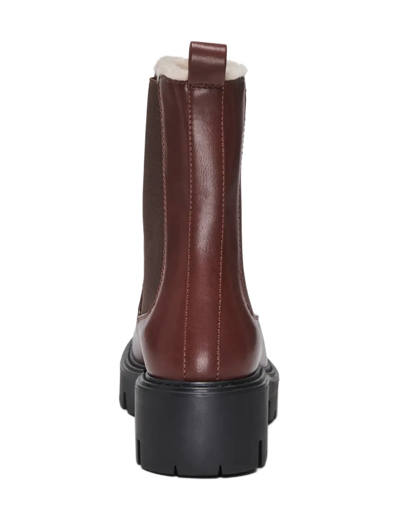ONLY - ONLBETTY-9 PU WARM LINED BOOT - chelsea boots - tortoise shell - 1