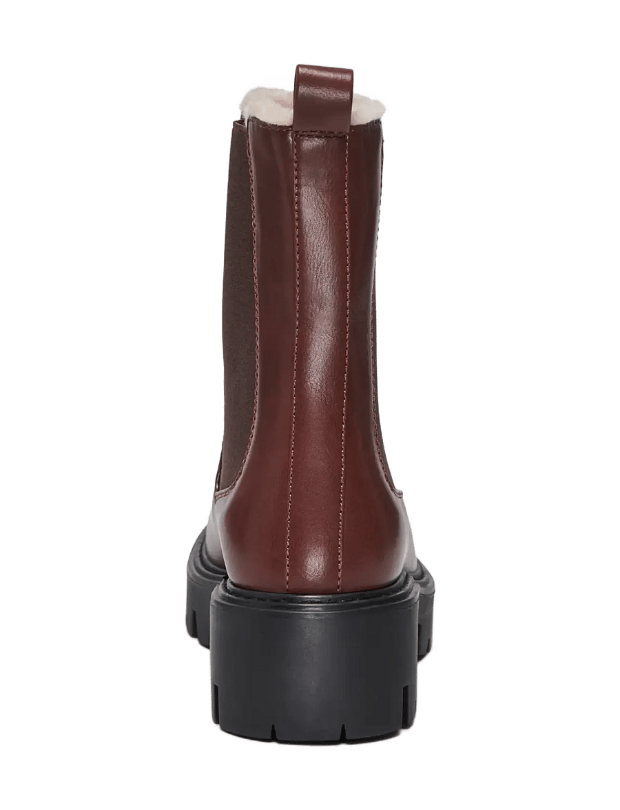 ONLY - ONLBETTY-9 PU WARM LINED BOOT - chelsea boots - tortoise shell - 1