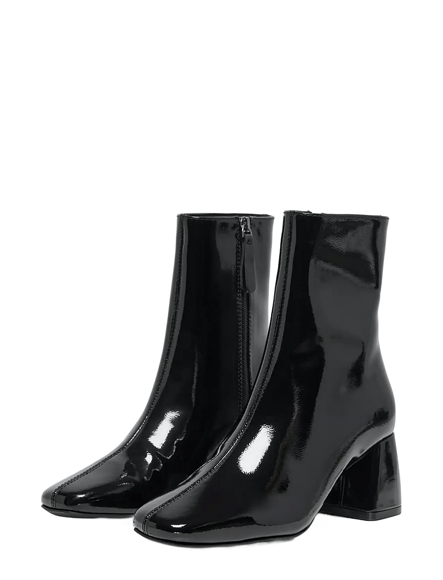 ONLY - ONLBRIELLE-1 PU HEELED BOOT - boots - black - 1