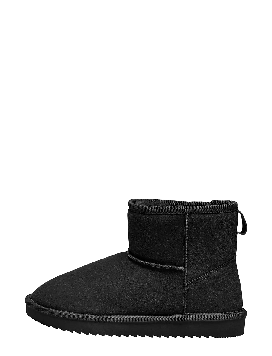 ONLY - ONLFEODORA TEDDY LINED BOOT - NOOS - bamsestøvler - black - 0
