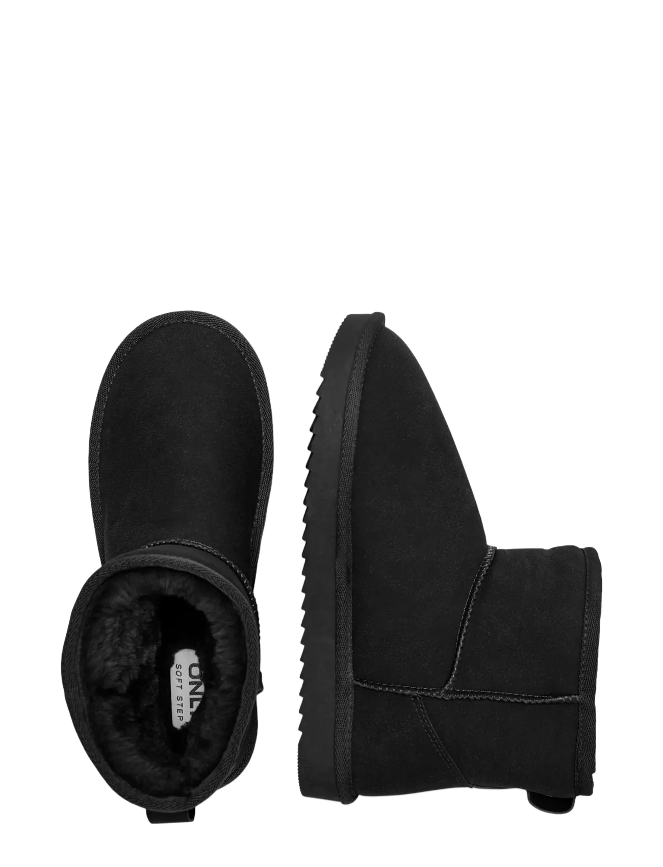 ONLY - ONLFEODORA TEDDY LINED BOOT - NOOS - teddy-saapad - black - 3