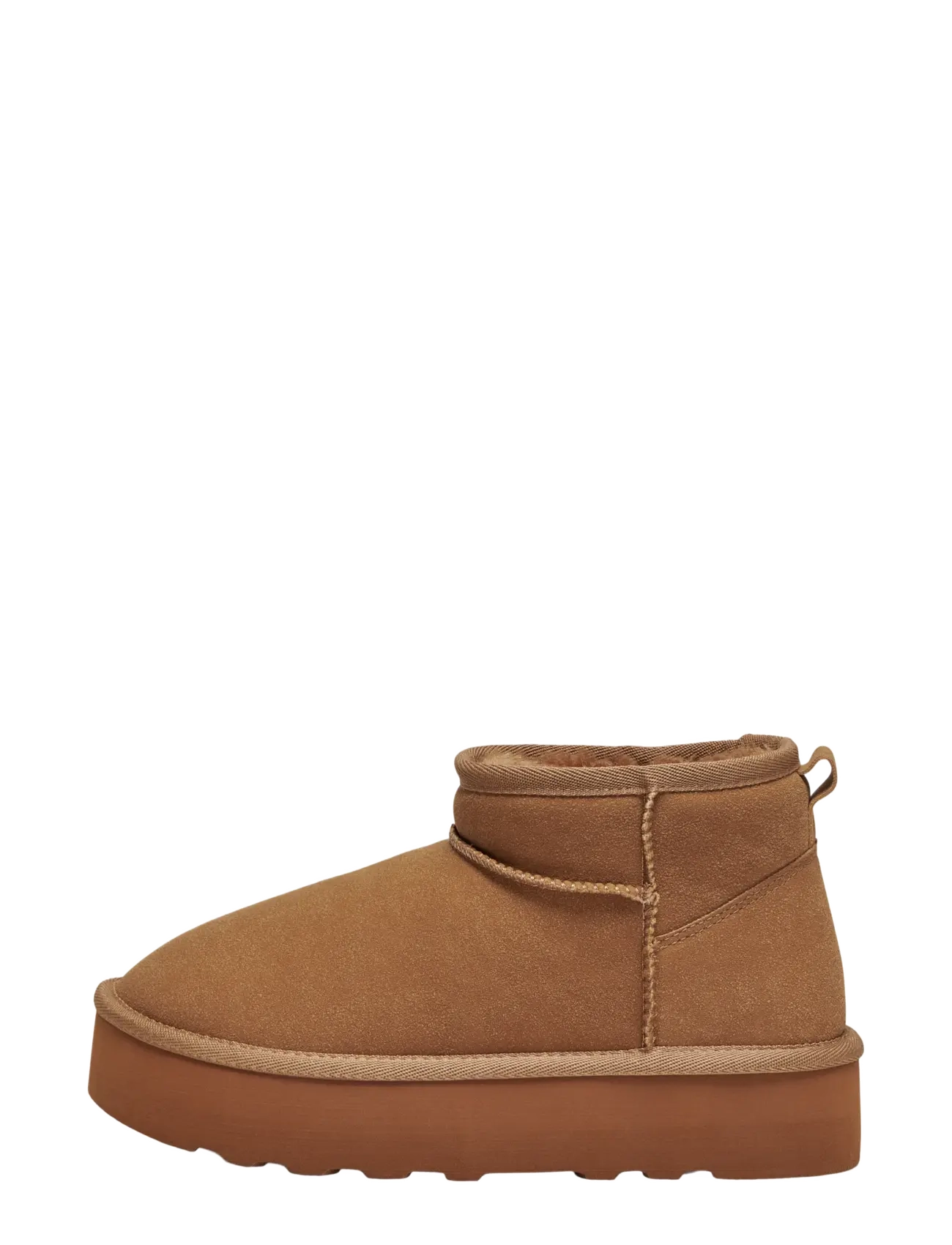 ONLY ONLFELICIA TEDDY PLATFORM BOOT  NOOS - Sko - BROWNIE / brown