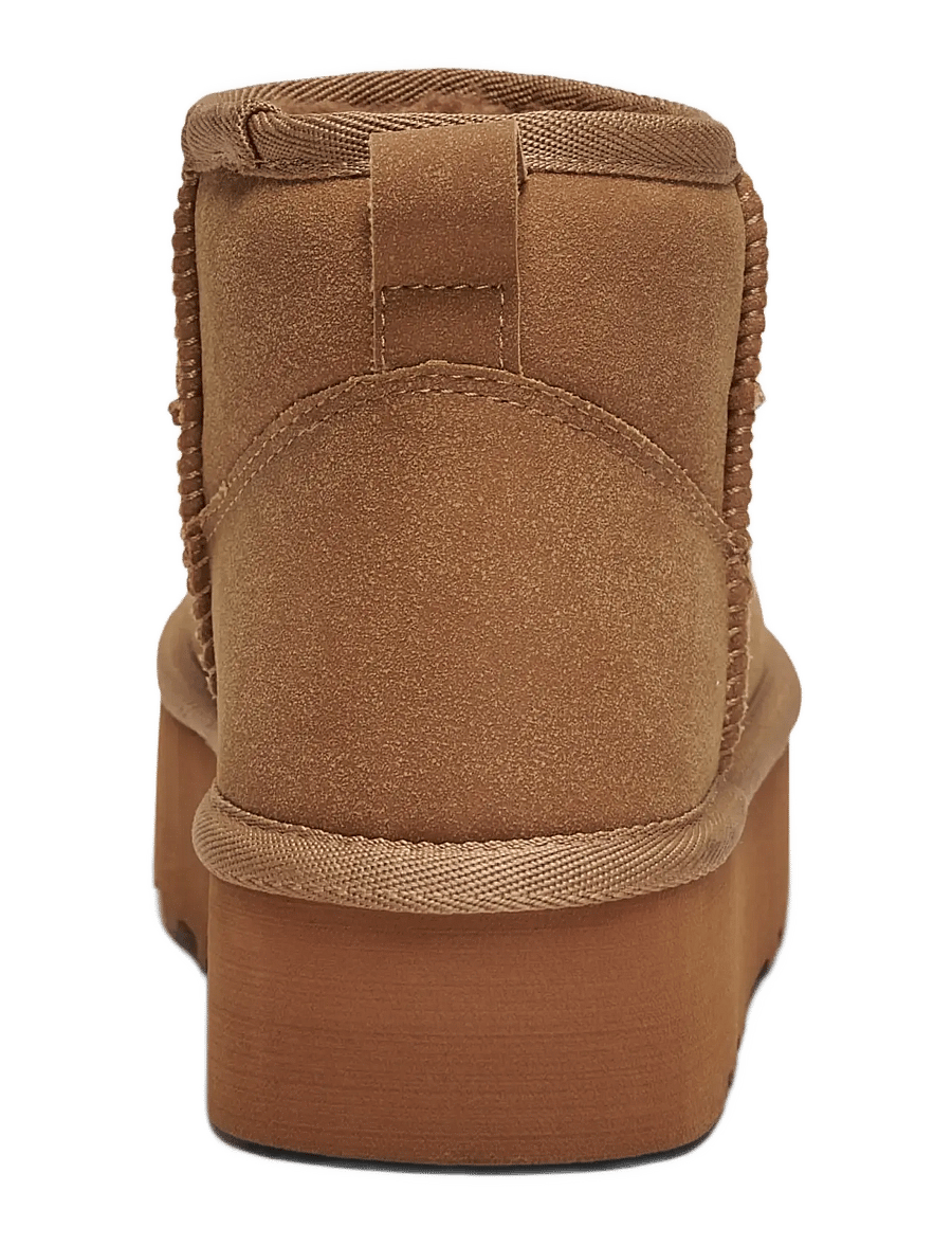 ONLY - ONLFELICIA TEDDY PLATFORM BOOT NOOS - bamsestøvler - brownie - 1