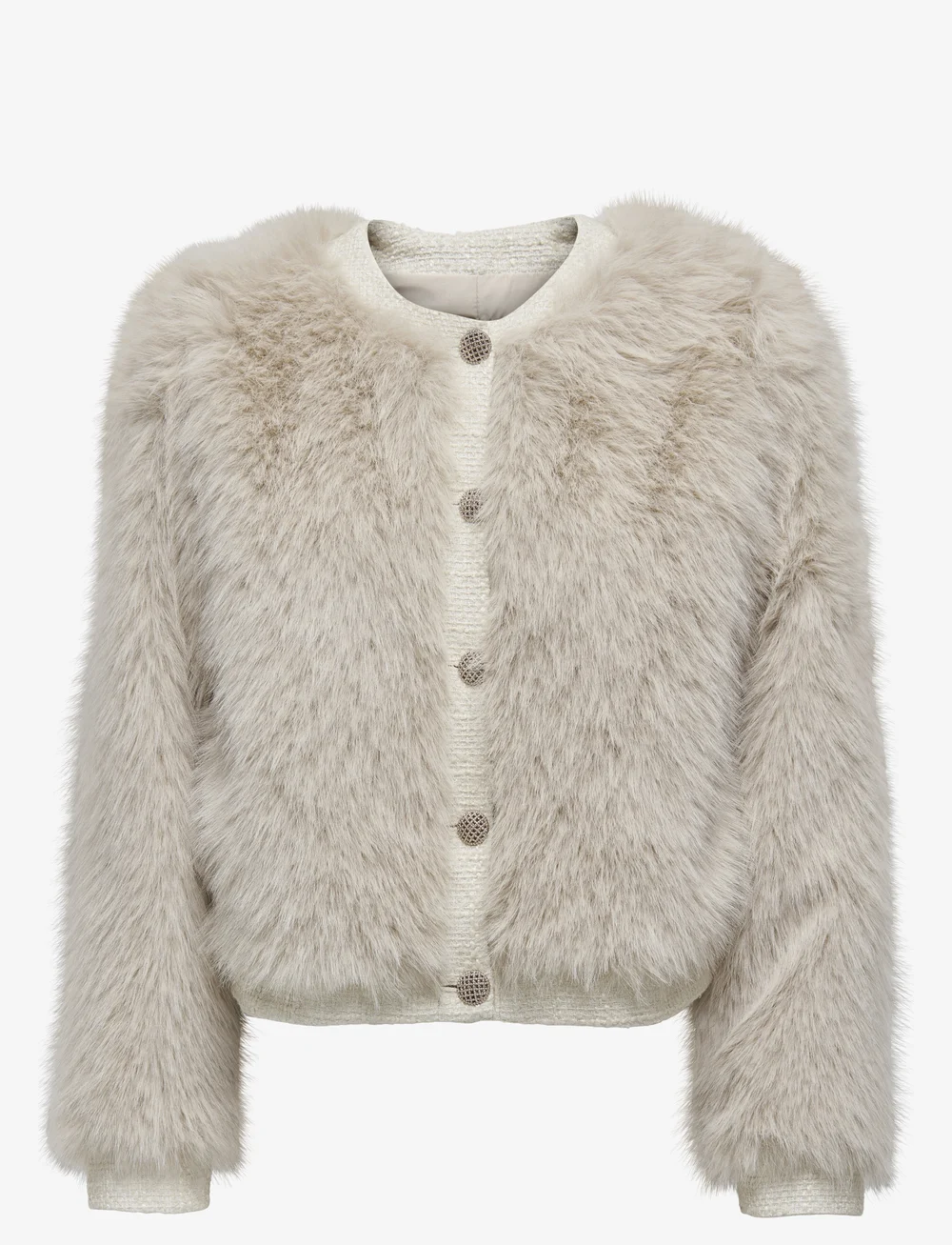 Faux fur jacket only online