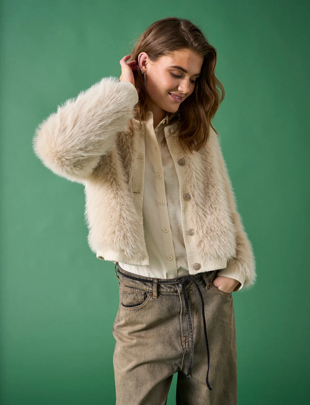 ONLY Onlvada Faux Fur Mix Jacket Otw - 79.99 €. Buy ONLY Onlvada Faux Fur Mix Jacket Otw - 79.99 €. Buy