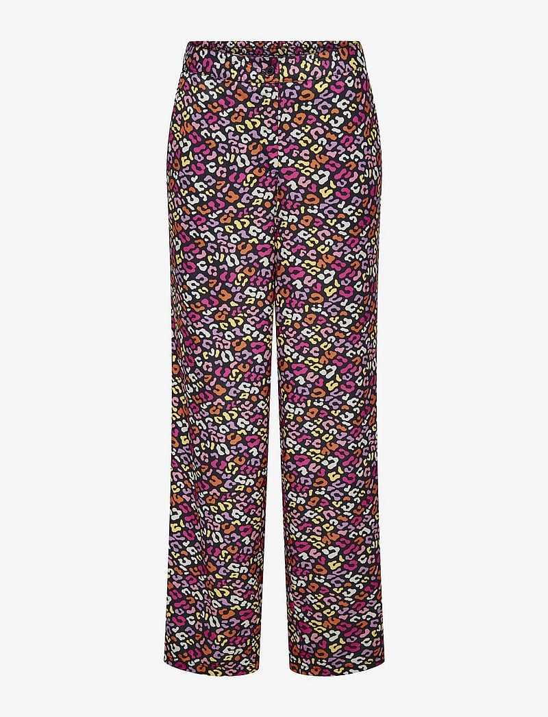 ONLY - ONLOLIVIA PANTS EX PTM - suorat housut - black - 0