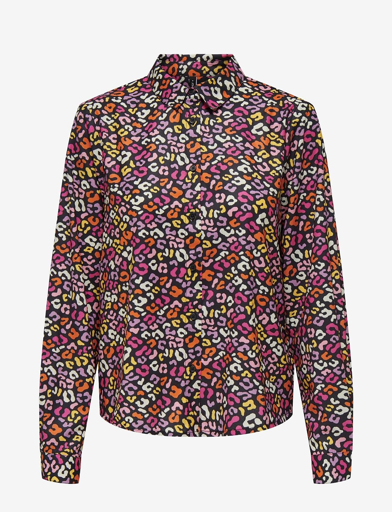 ONLY - ONLOLIVIA L/S SHIRT EX PTM - overhemden met lange mouwen - black - 0