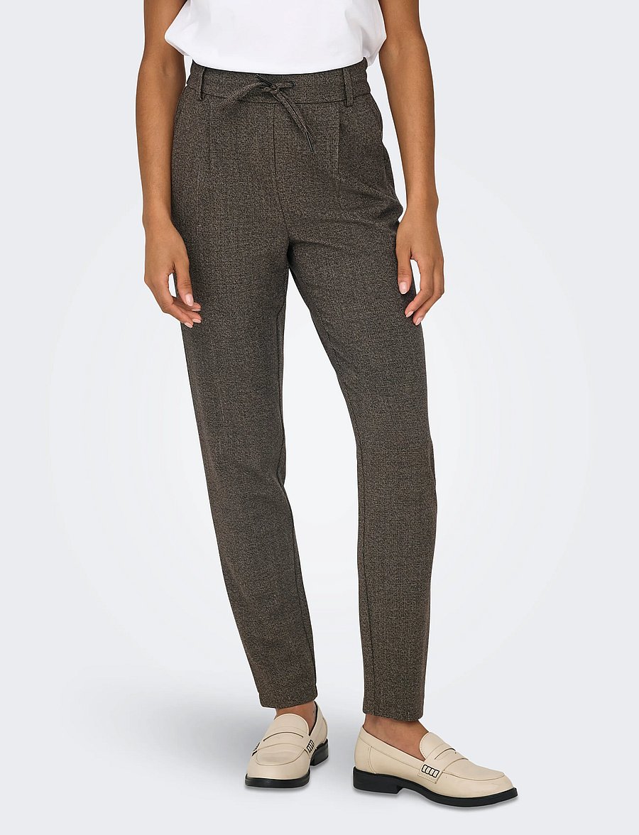ONLY - ONLPOPTRASH-DELL EASY MEL PANT PNT NOOS - sirged püksid - black - 0