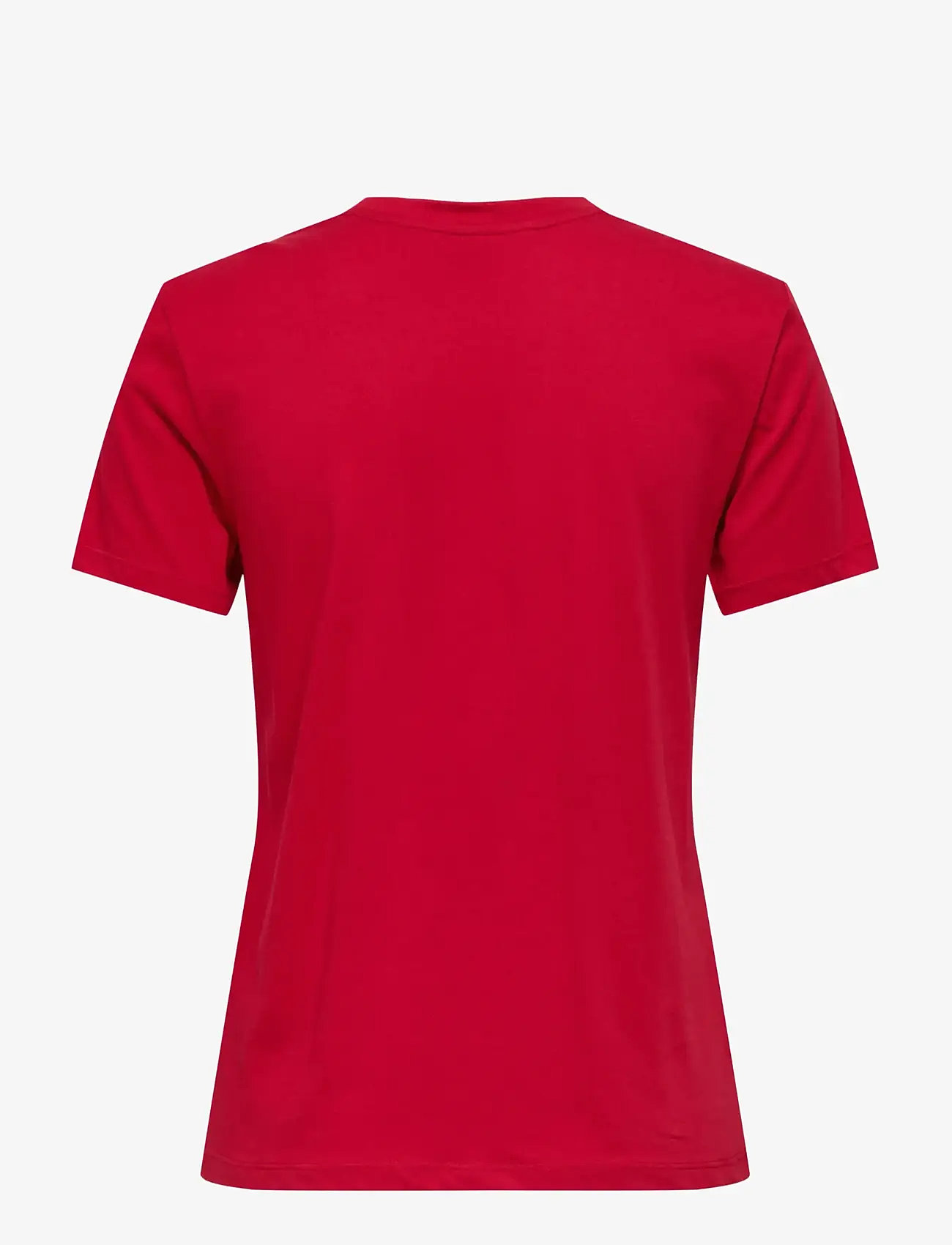 ONLY - ONLKITA LIFE REG S/S TOP BOX XMAS JRS - t-särgid - urban red - 1
